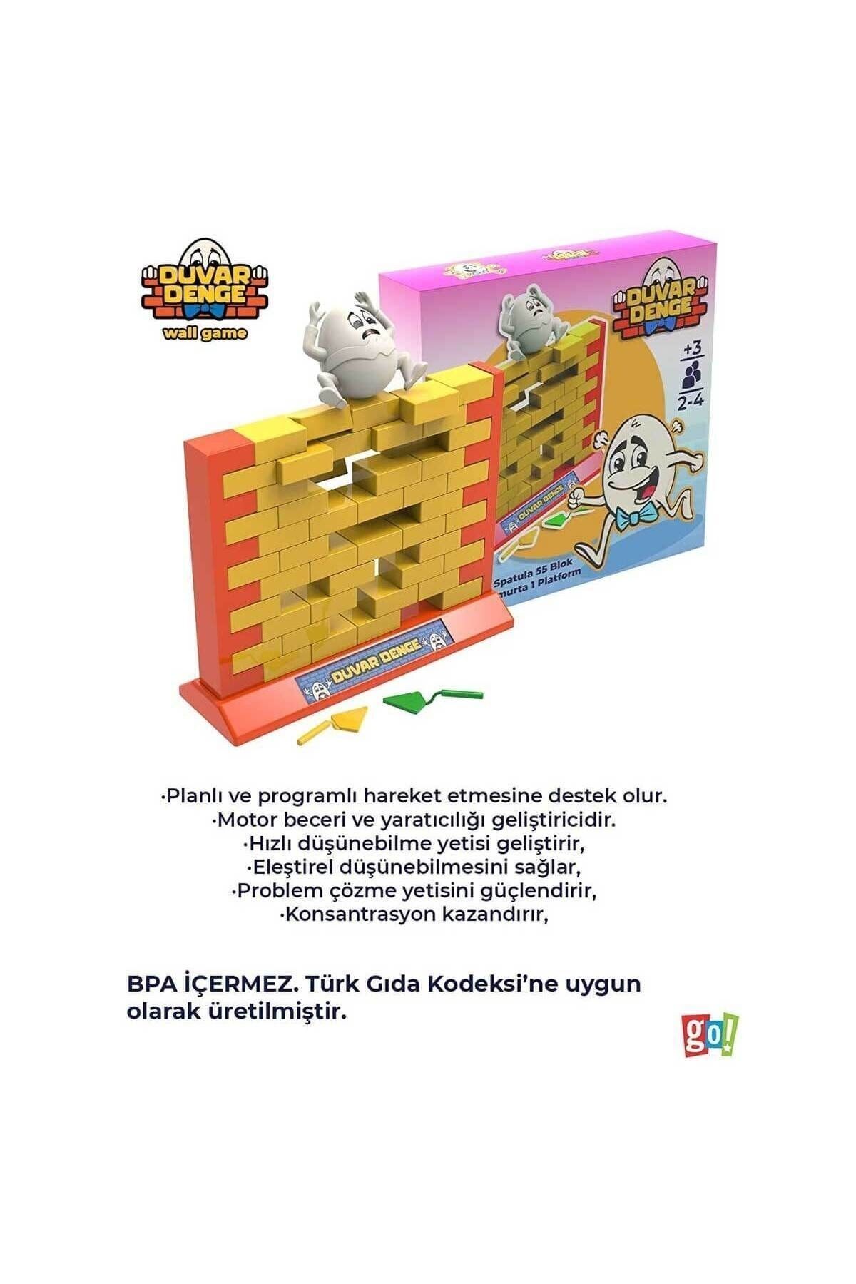 Wall Game Duvar Denge Oyunu Egitici Kutu Oyunu