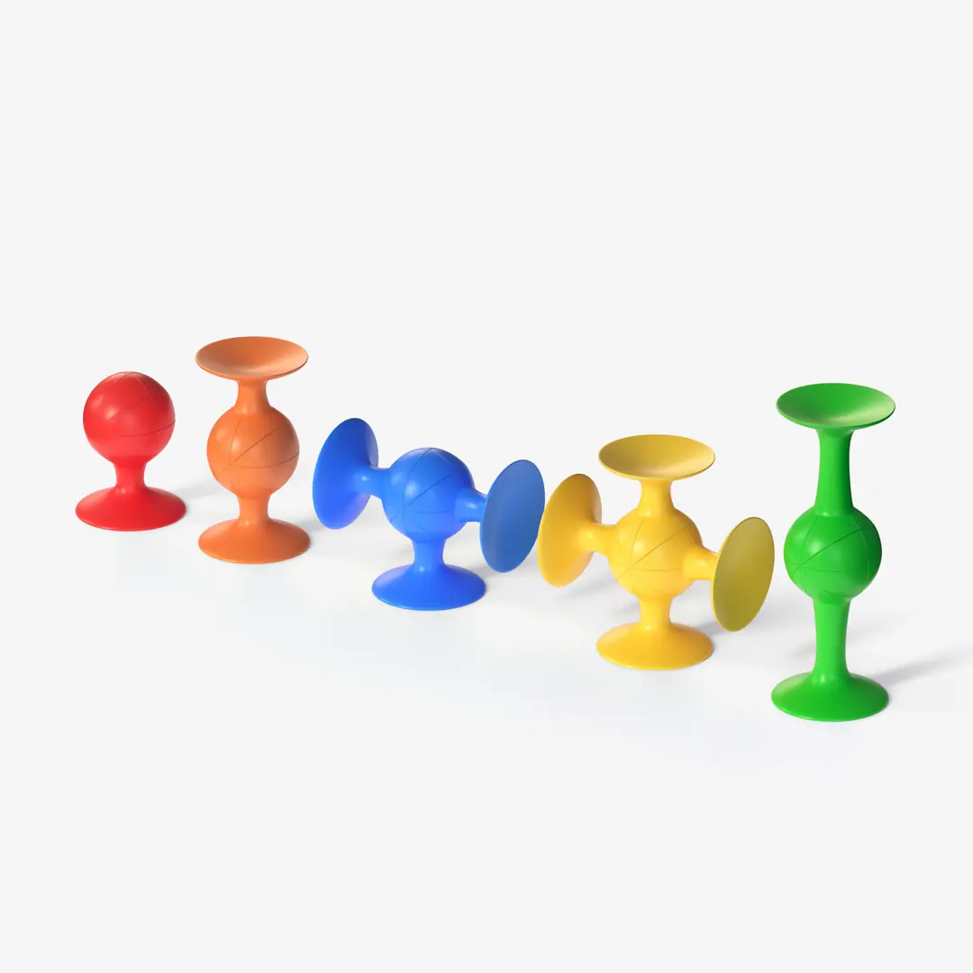 Vakum Molekül 25 Parça Yapı Taşları Fidget Duyusal Eğitici Oyuncak Squ