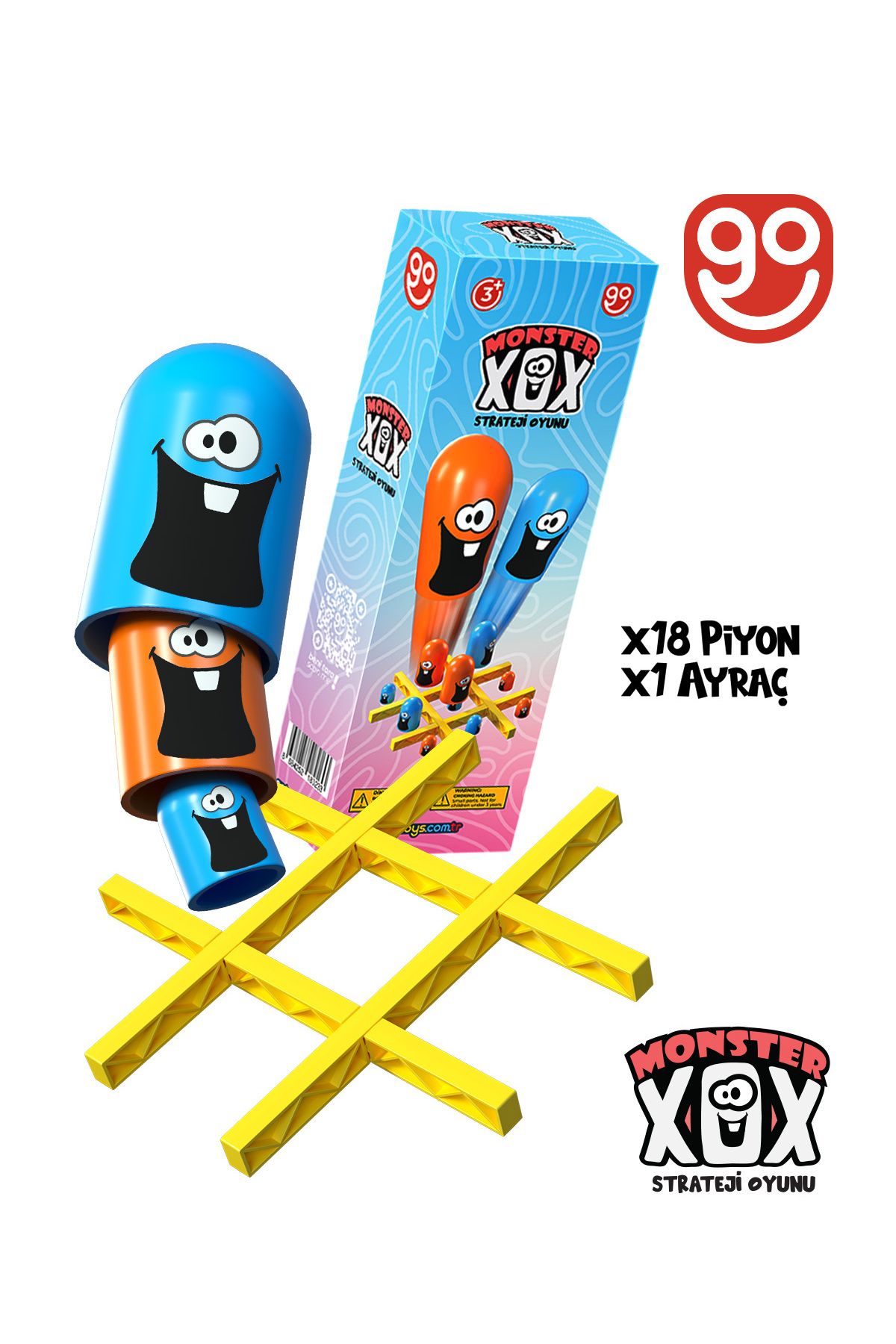 Monster Xox Strateji Zeka Oyunu Kutu Oyunu