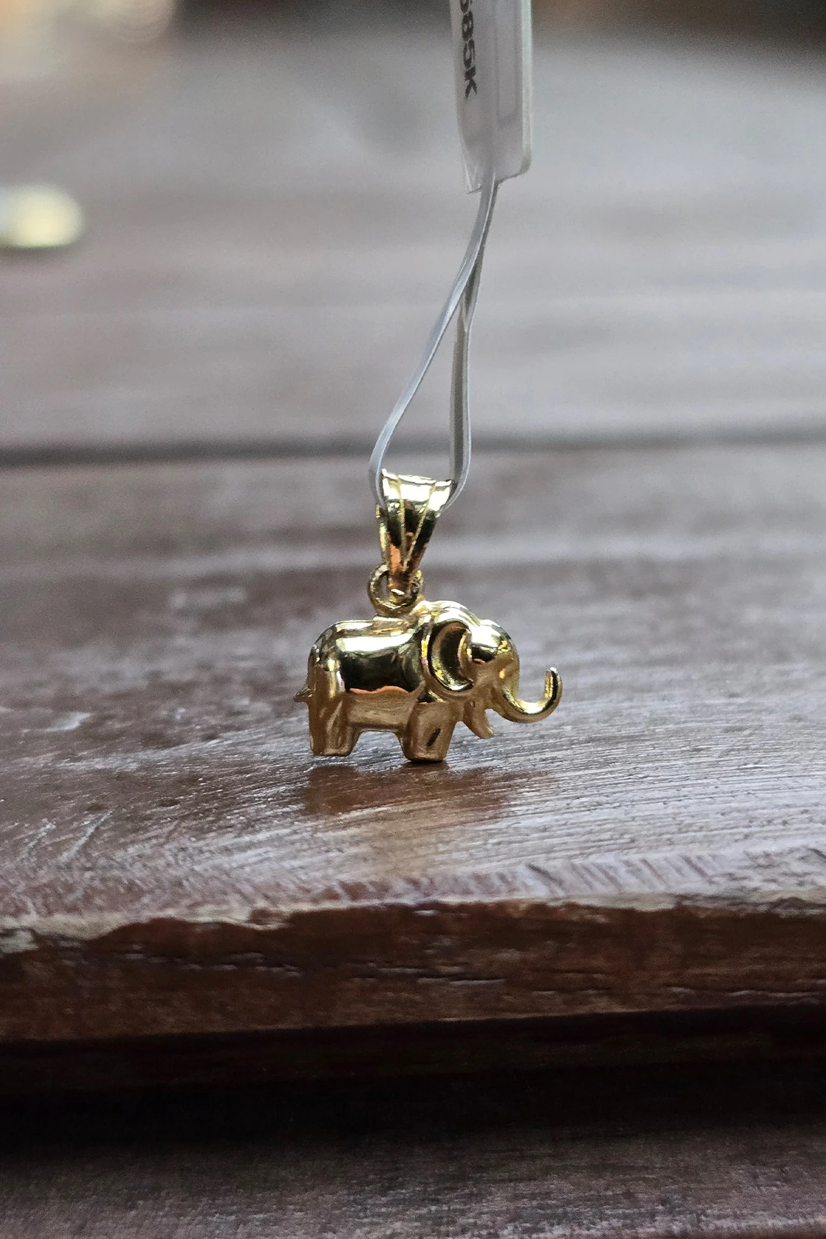 14 Ayar Fil Kolye Ucu