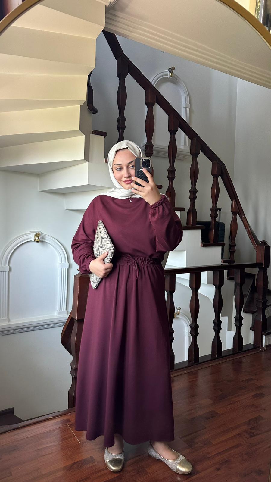 Selen Etek Takım - BORDO