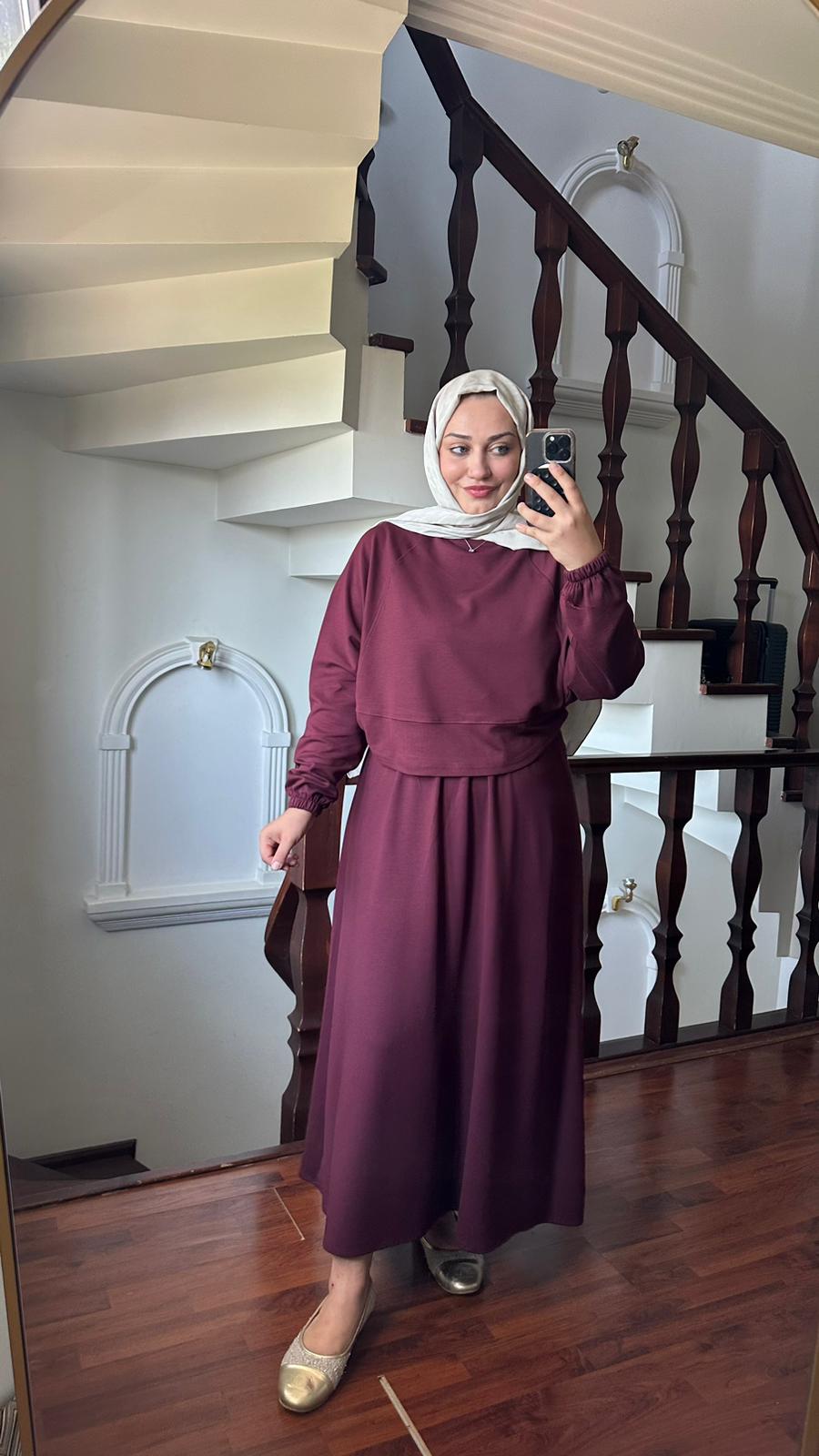 Selen Etek Takım - BORDO