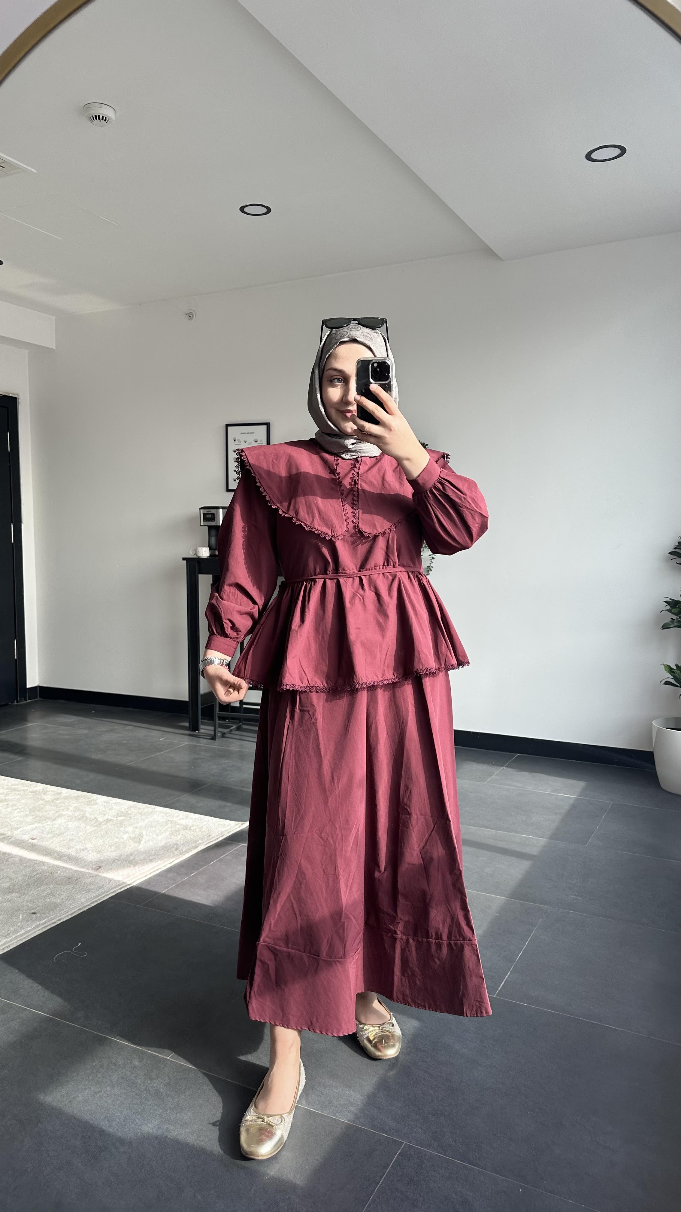 BABY ETEK TAKIM-BORDO