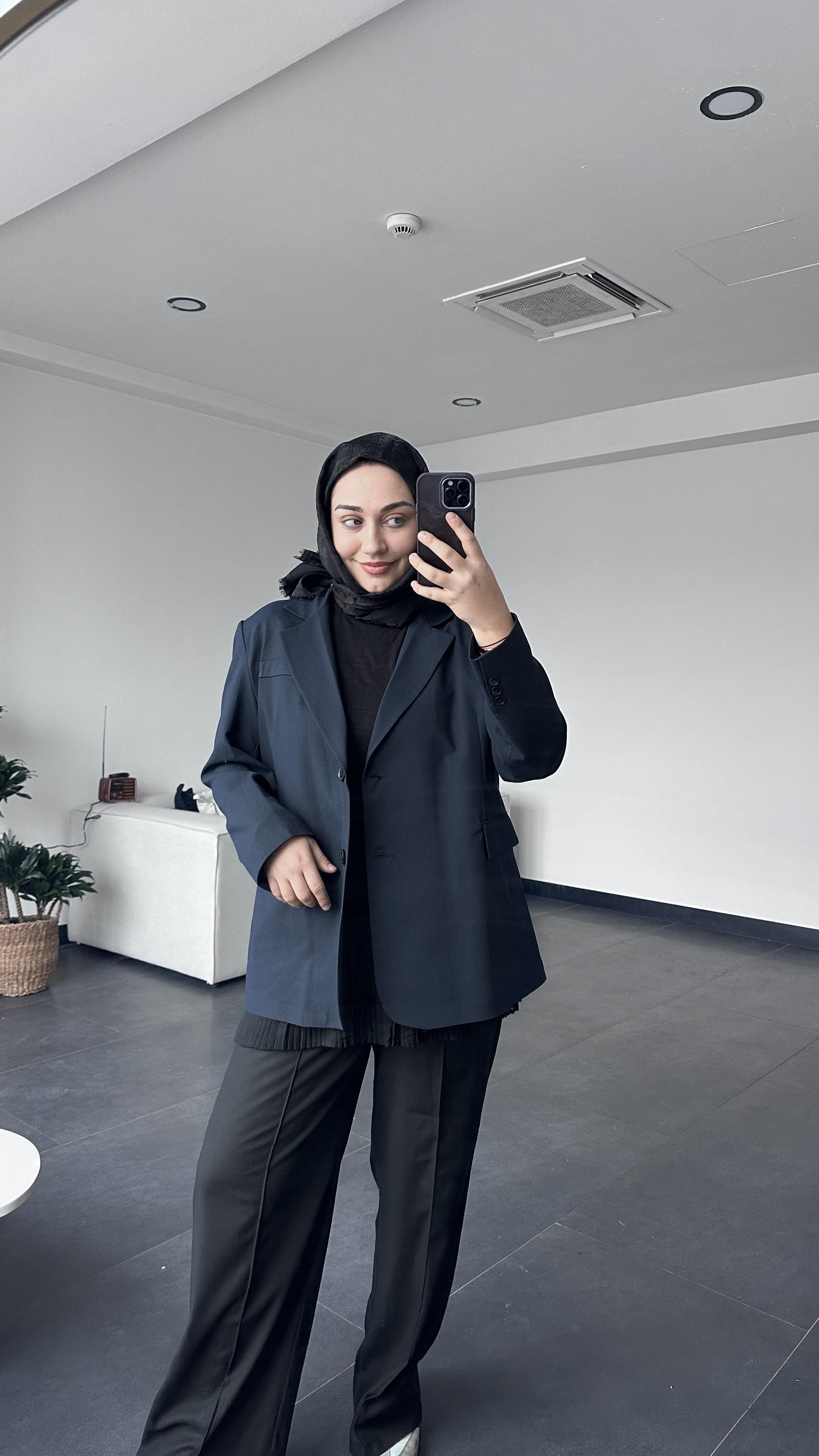 Blazer ceket - Lacivert