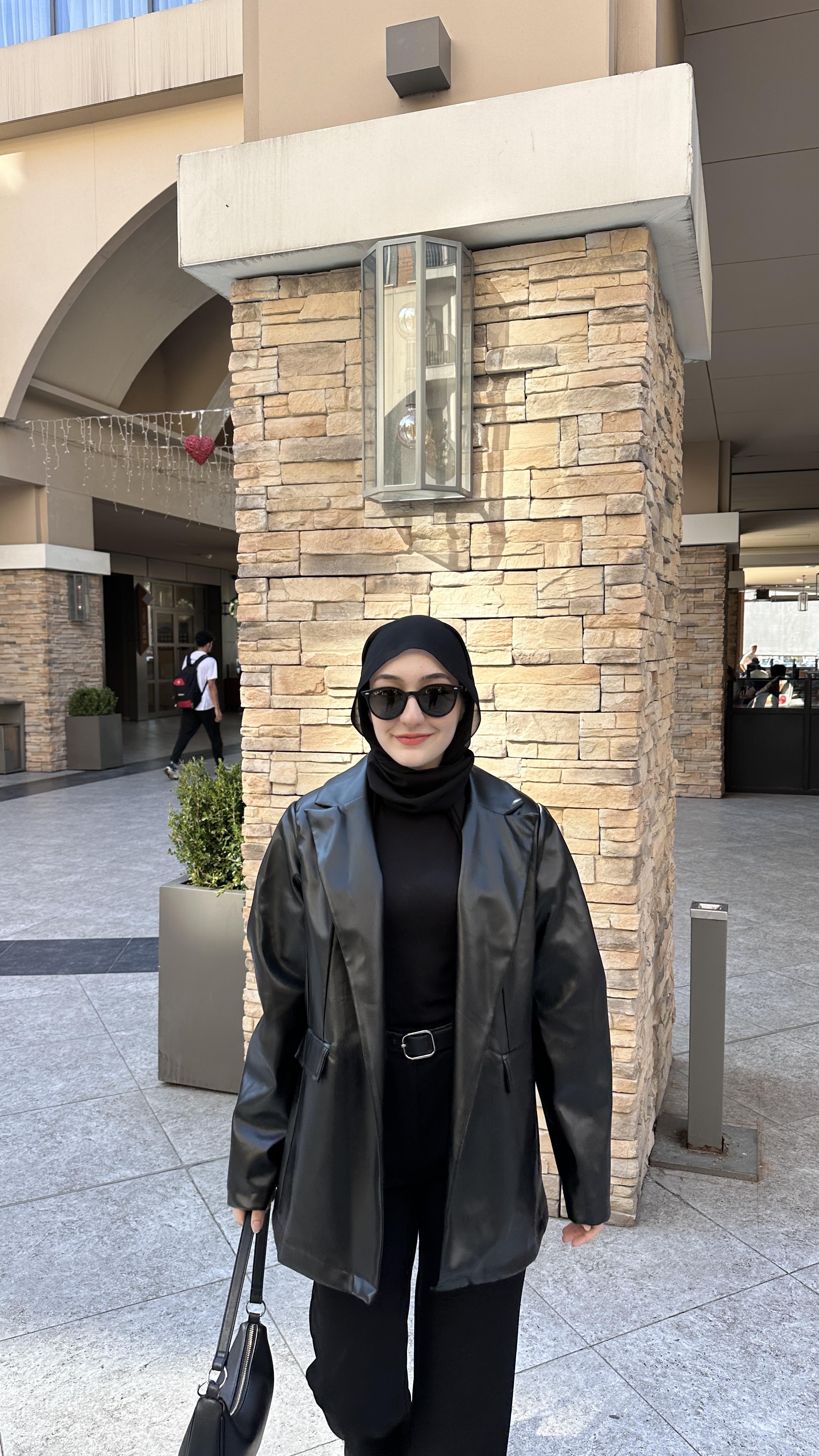 Prenses Deri Blazer