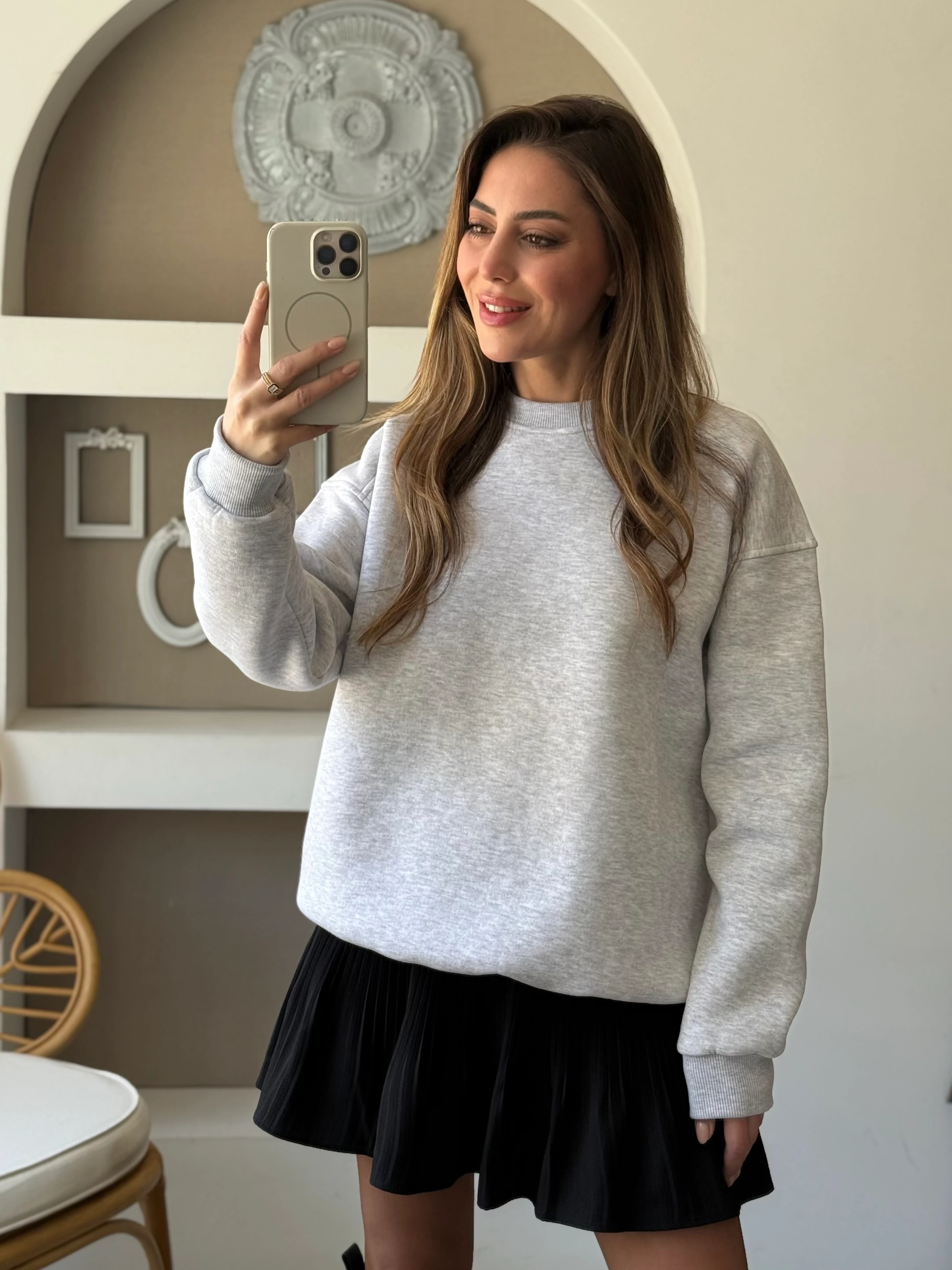 Şardonlu Sweatshirt 
