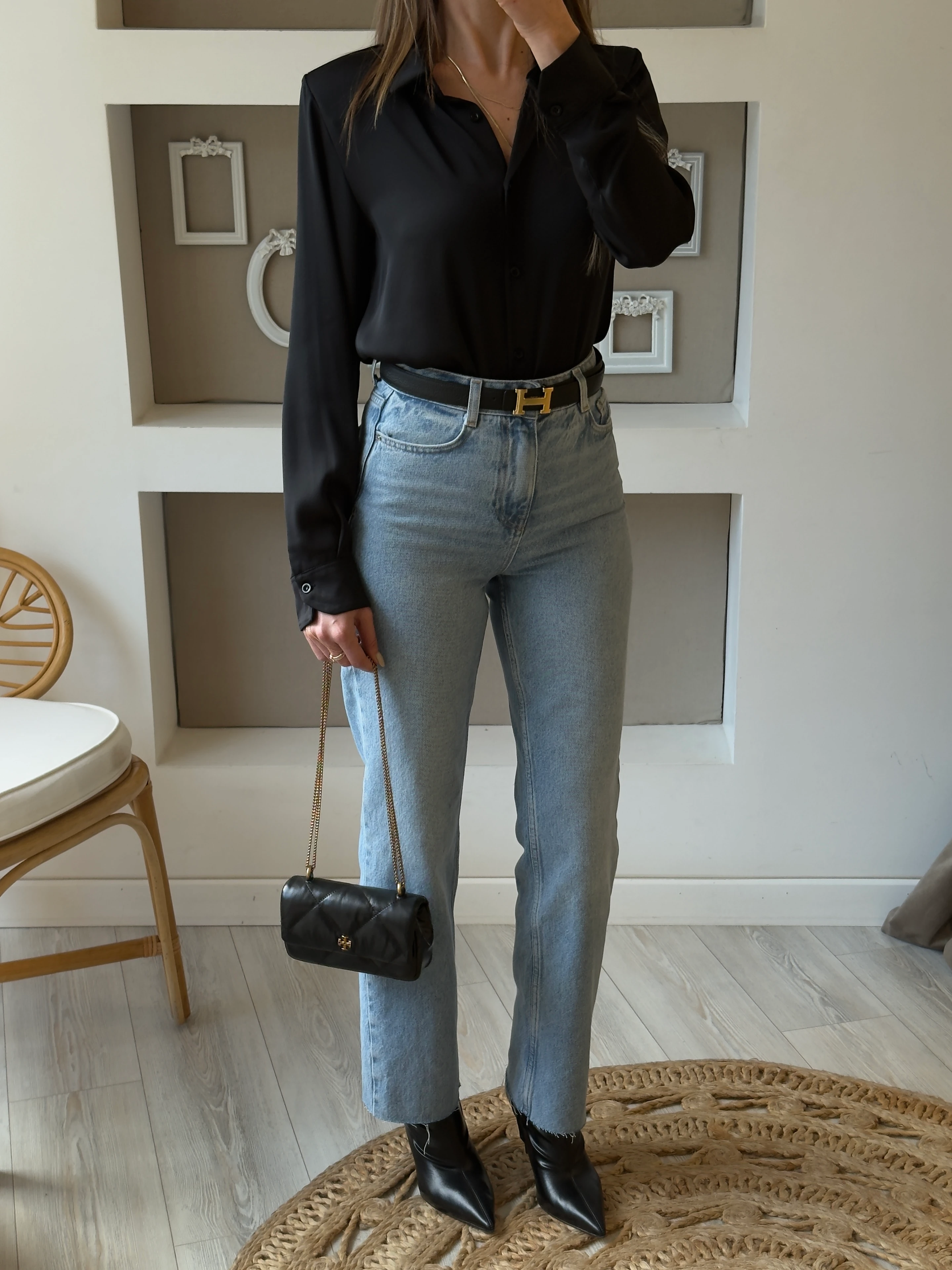 ZR Kesik Paça Orta Mavi Jean