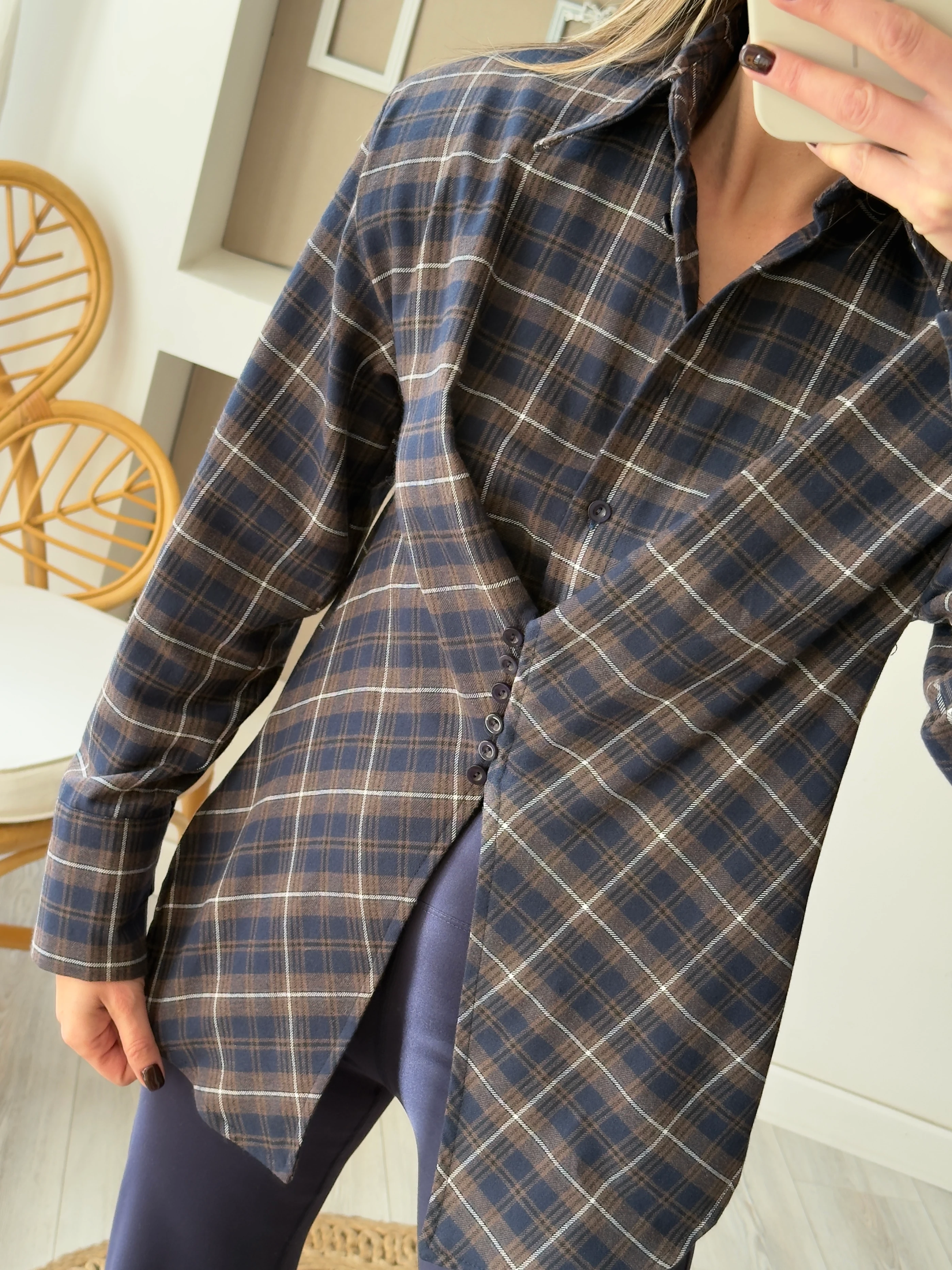 Tasarım Ekose Gömlek