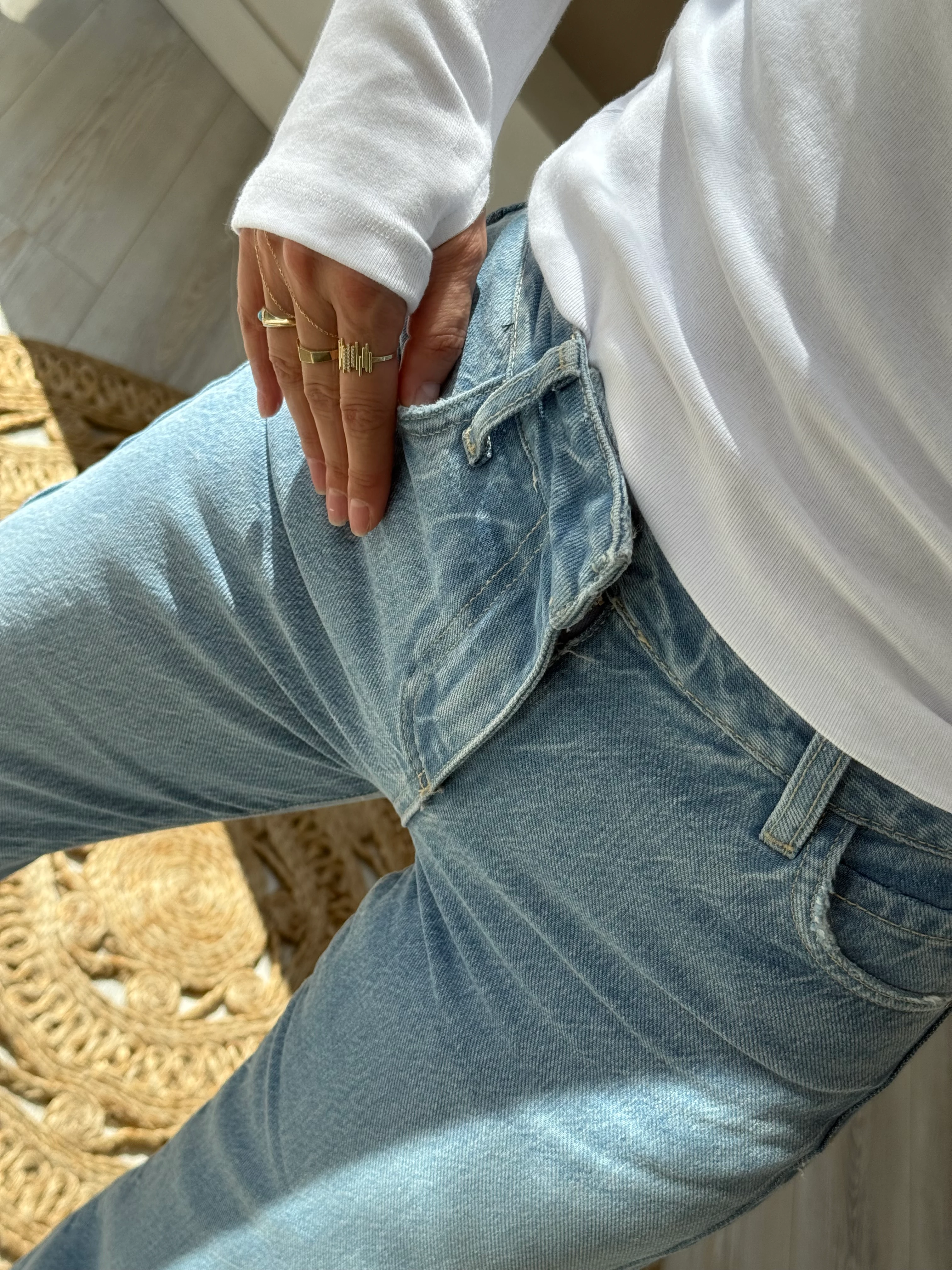 Orta Bel Orjinal Jean