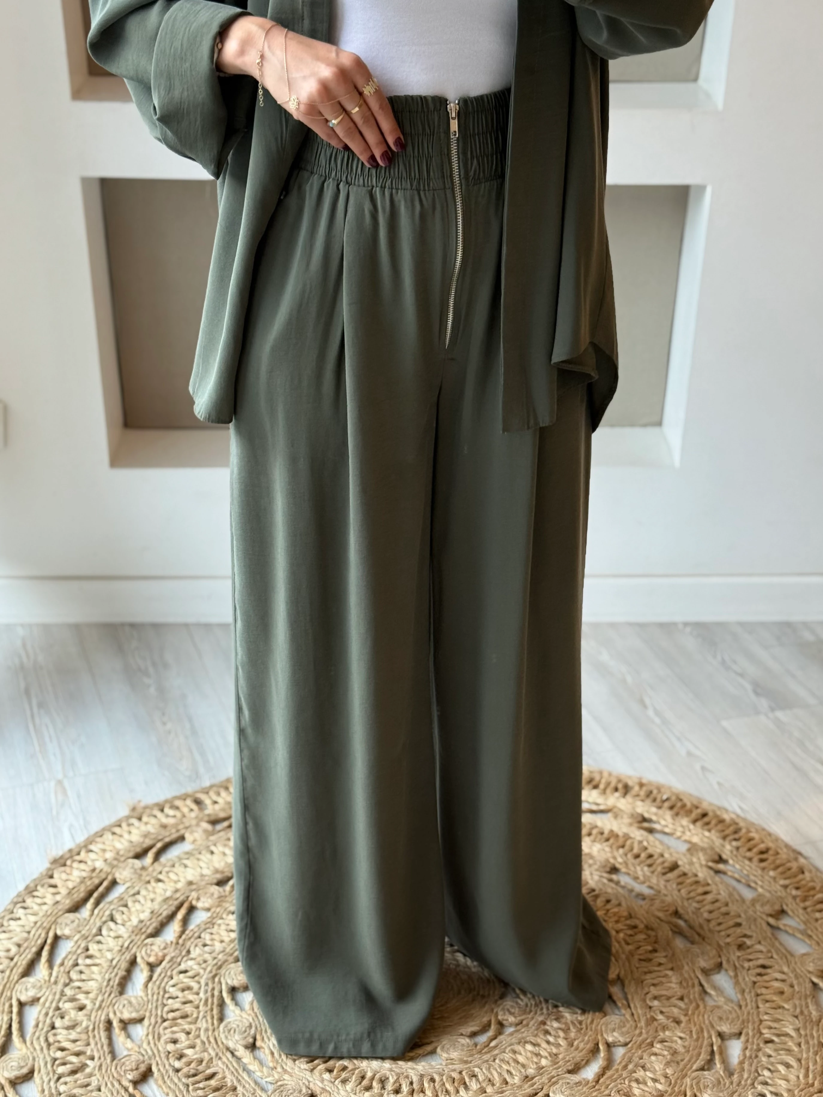 Fermuar Detaylı Tasarım Takım