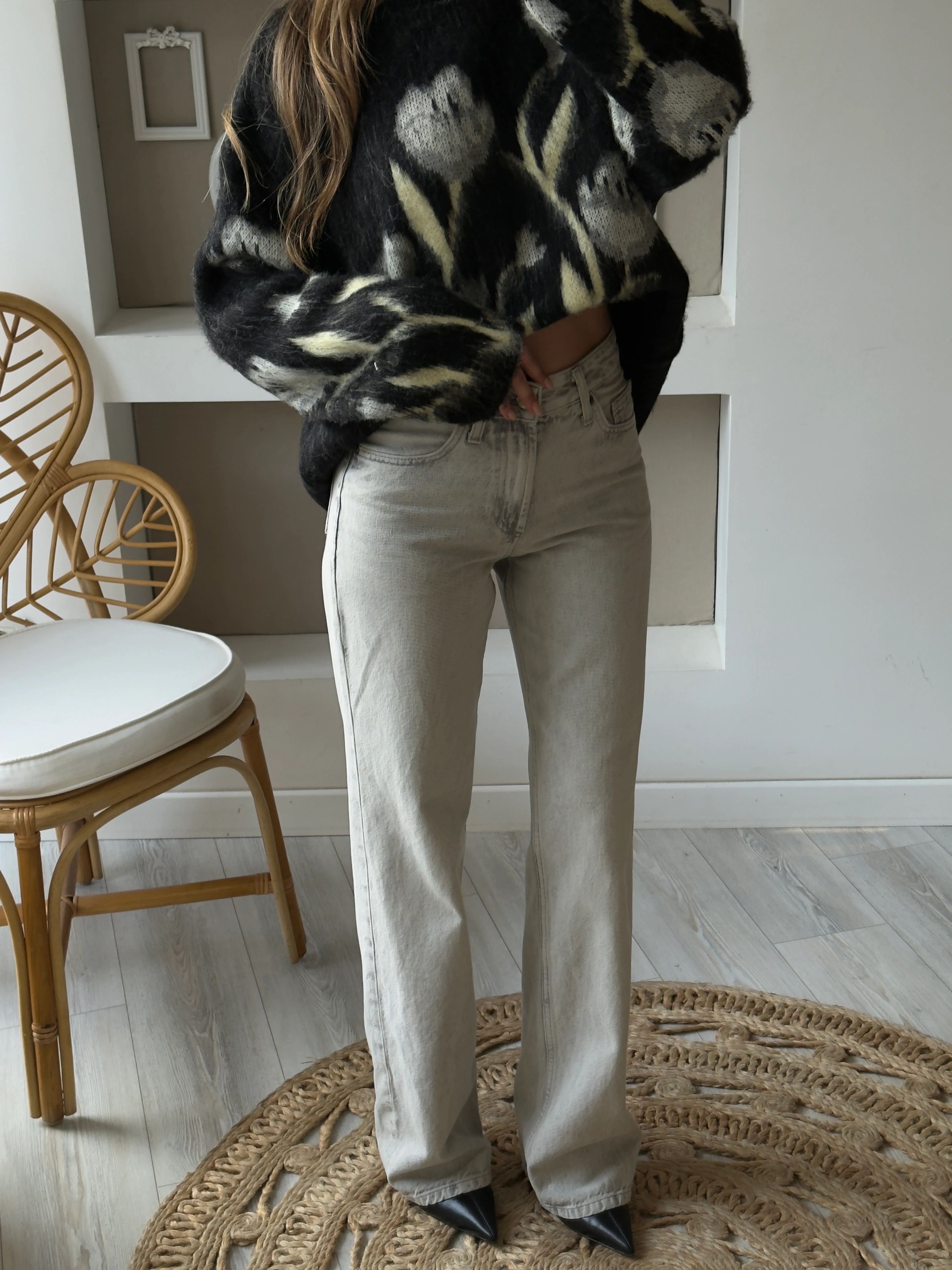 Orjinal Marka Açık Gri Jean