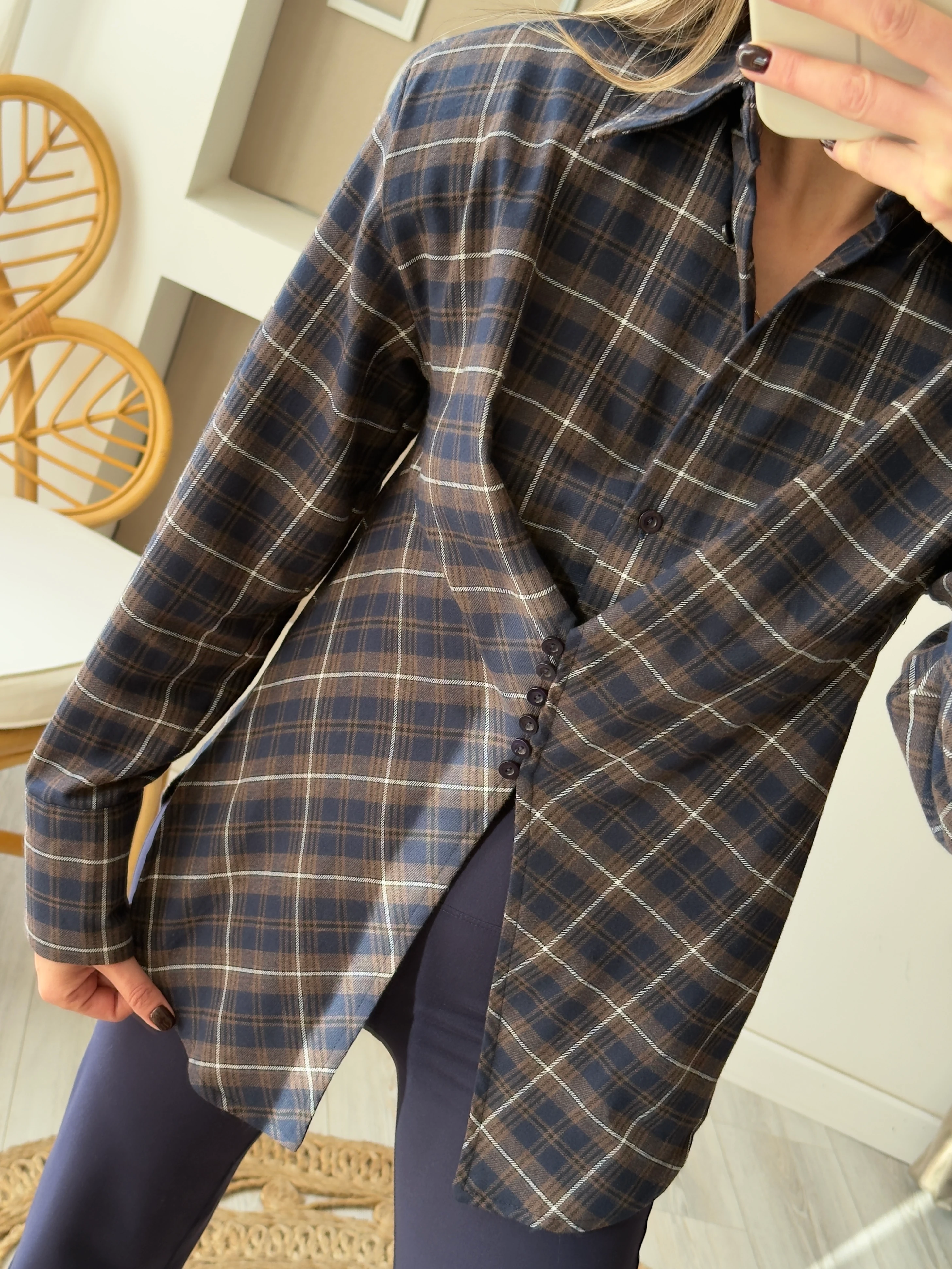 Tasarım Ekose Gömlek