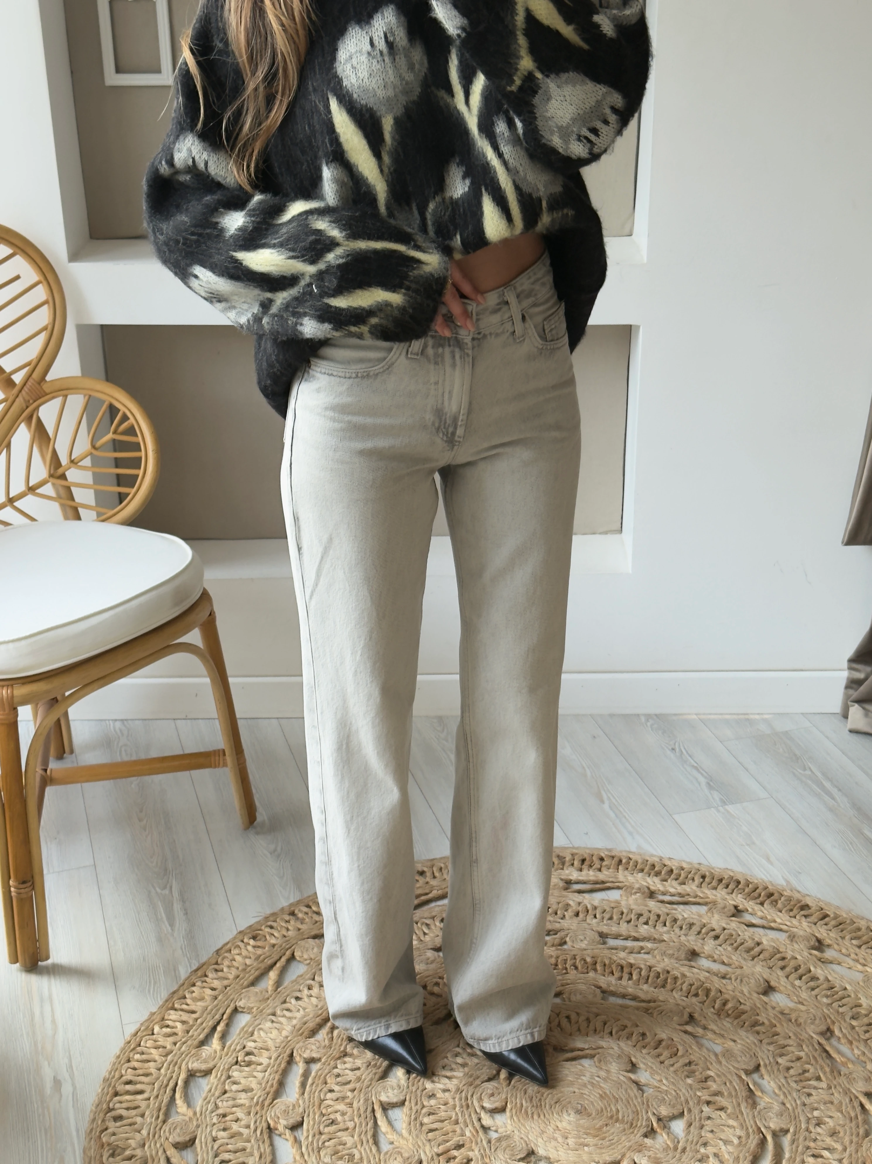 Orjinal Marka Açık Gri Jean