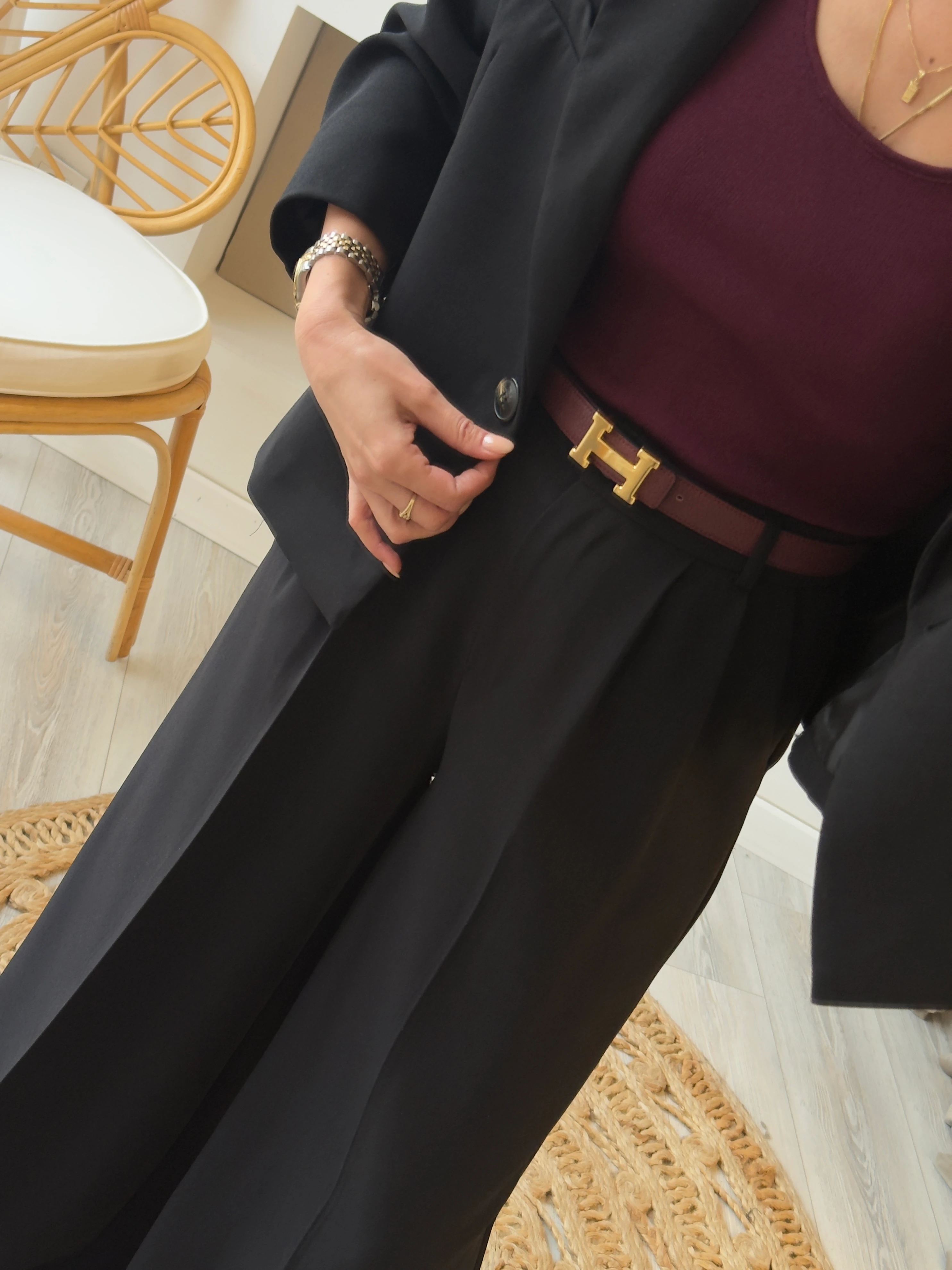 Siyah Renk Ceket Pantolon Takım