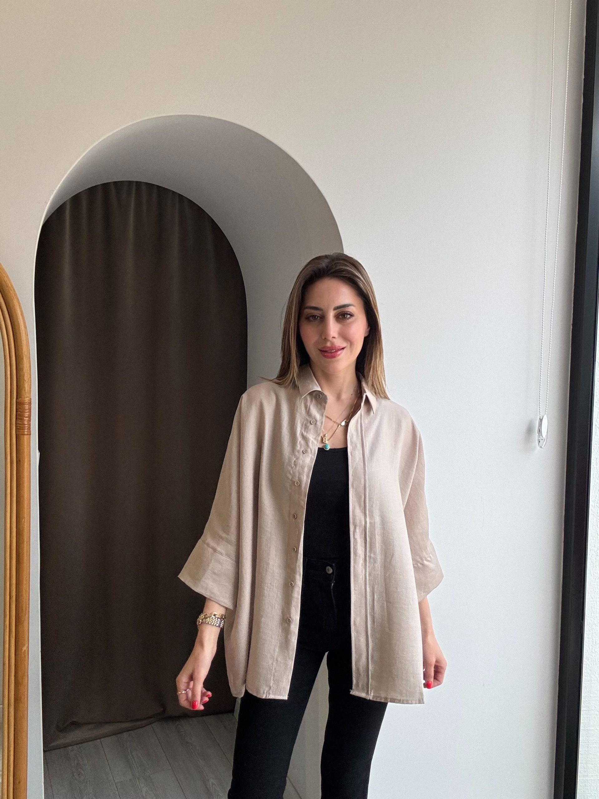 Vizon Yetim Kol Gömlek