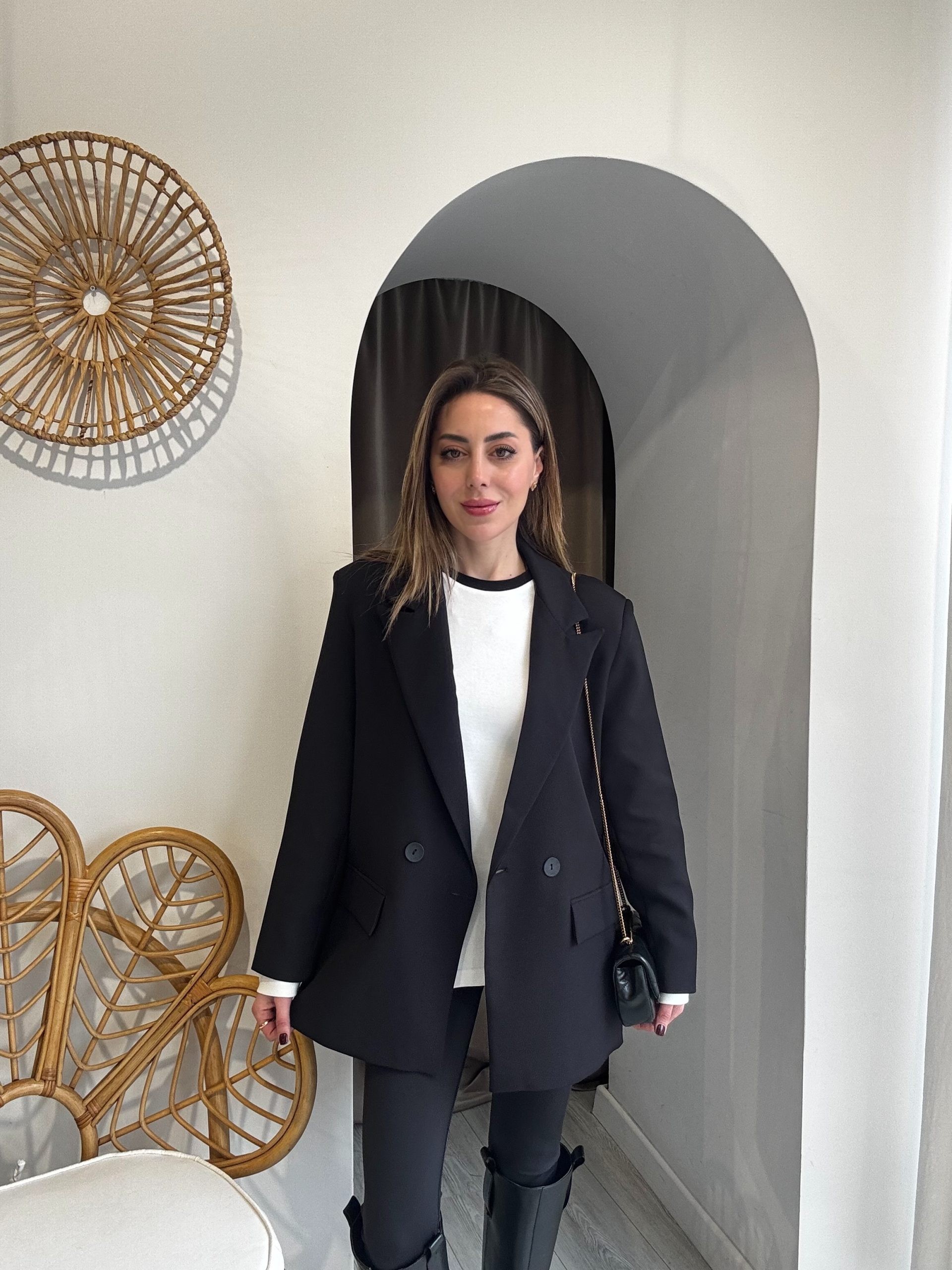 Siyah Renk Blazer Ceket