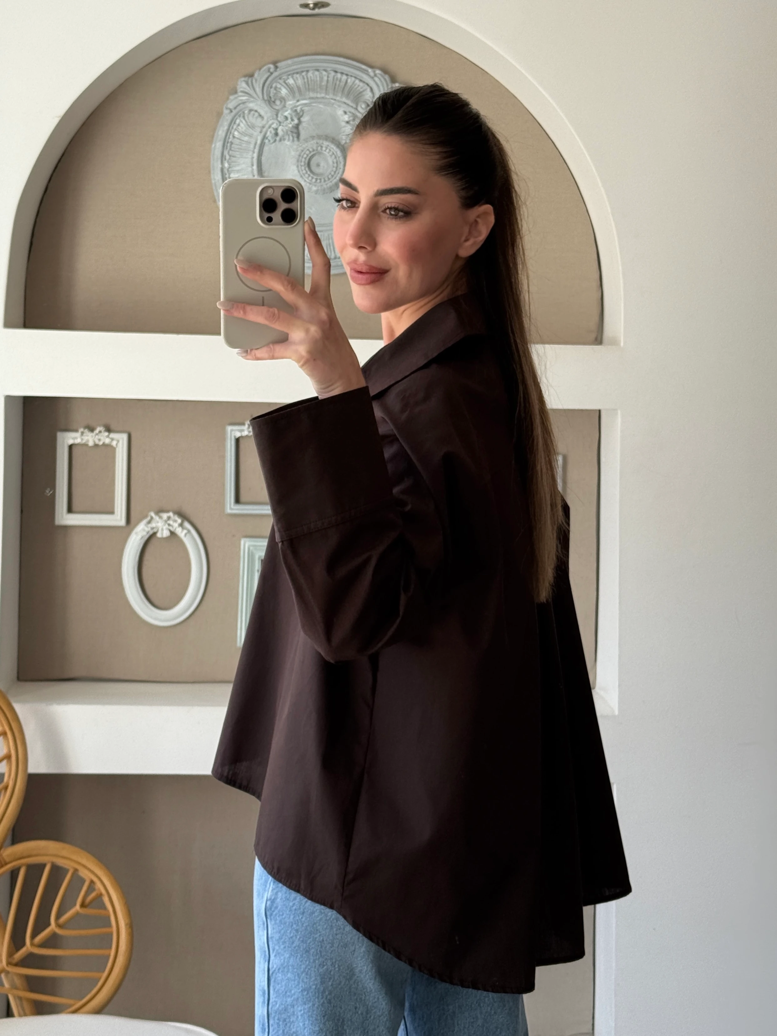 Reglan Poplin Gömlek