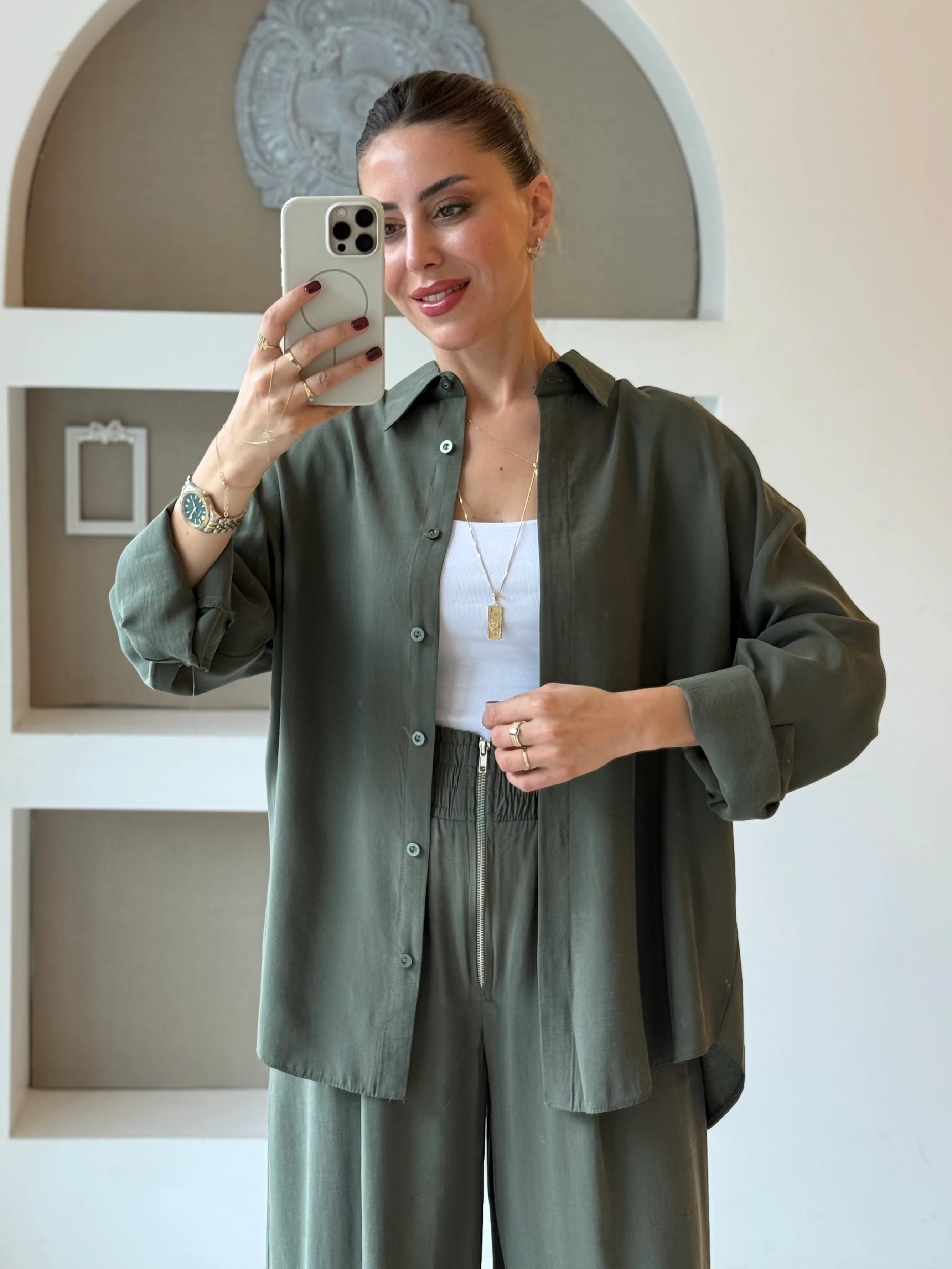 Fermuar Detaylı Tasarım Takım