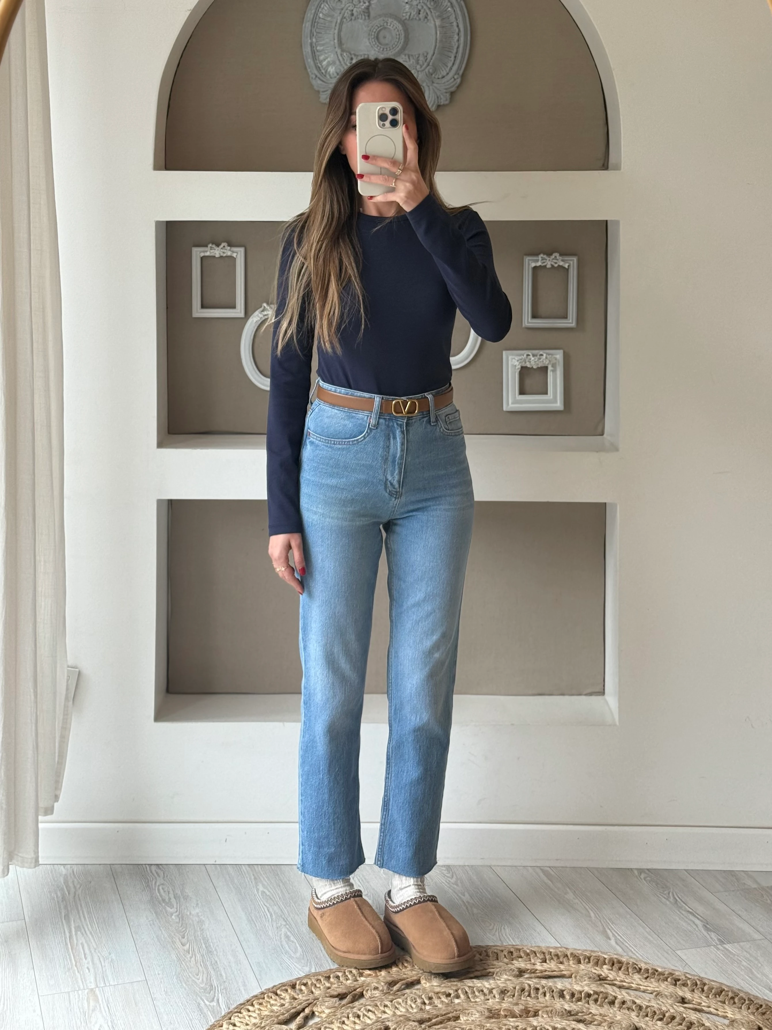 Orjinal Marka Açık Mavi Kesik Paça Jean