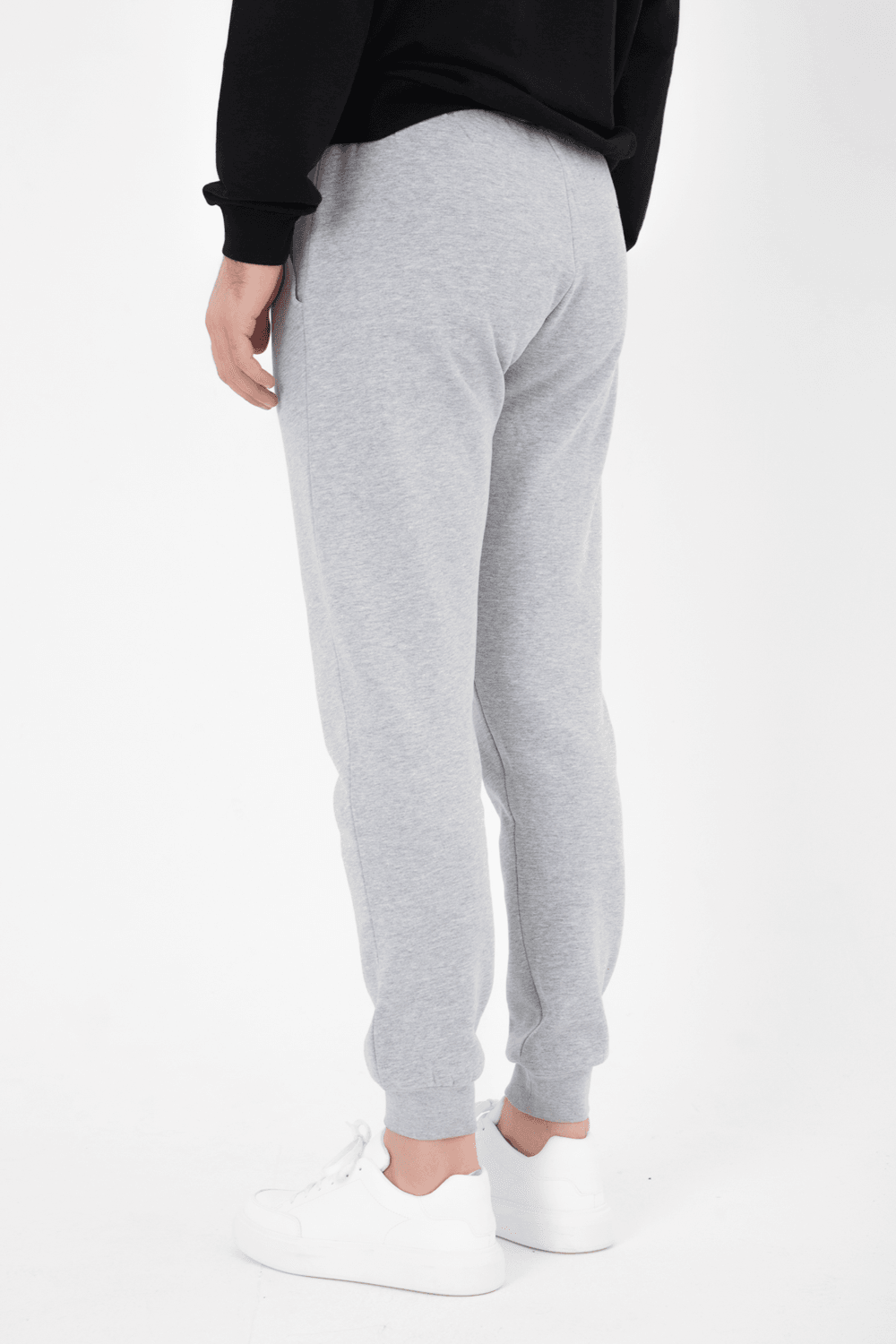 Erkek Lastikli Paça Regular Fit Jogger Eşofman Altı - GRİ