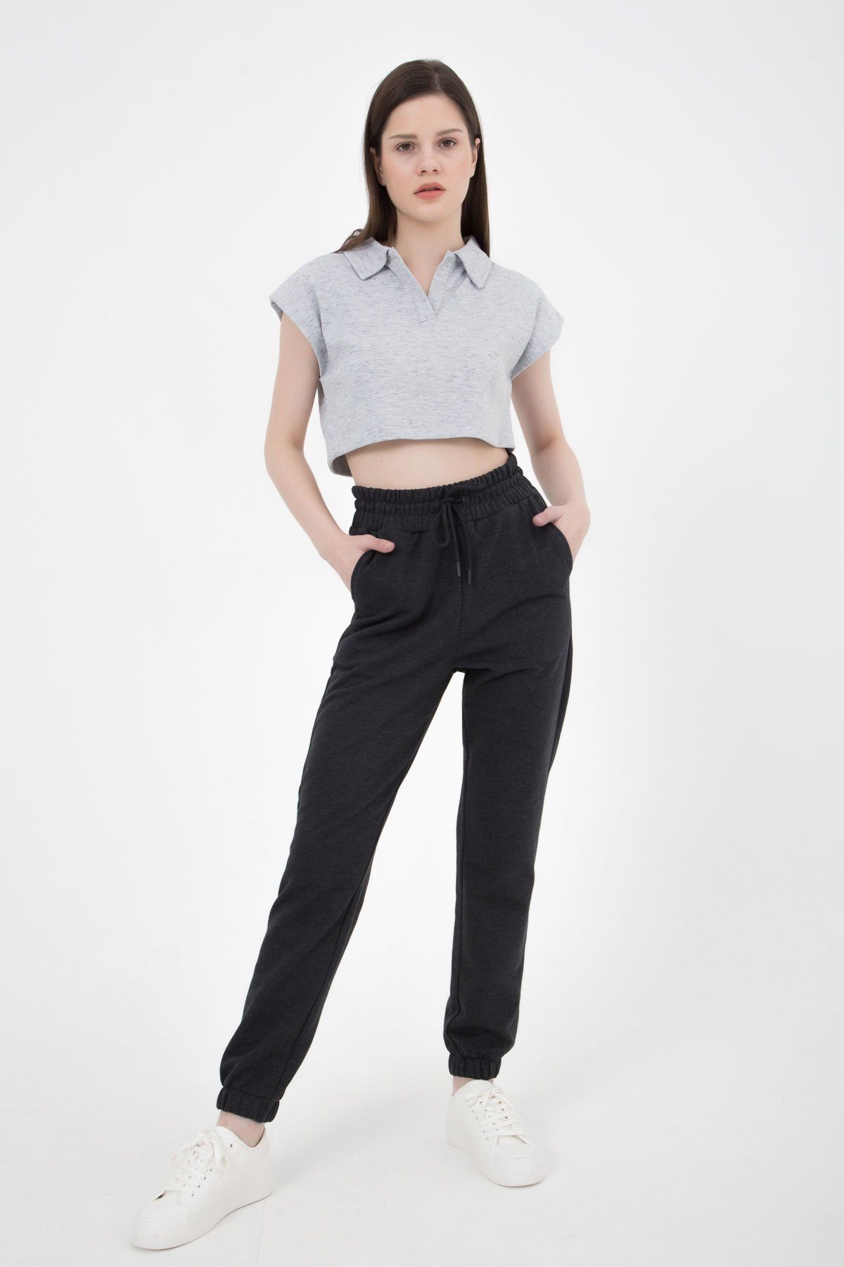 Kadın Jogger Eşofman Altı - Antrasit