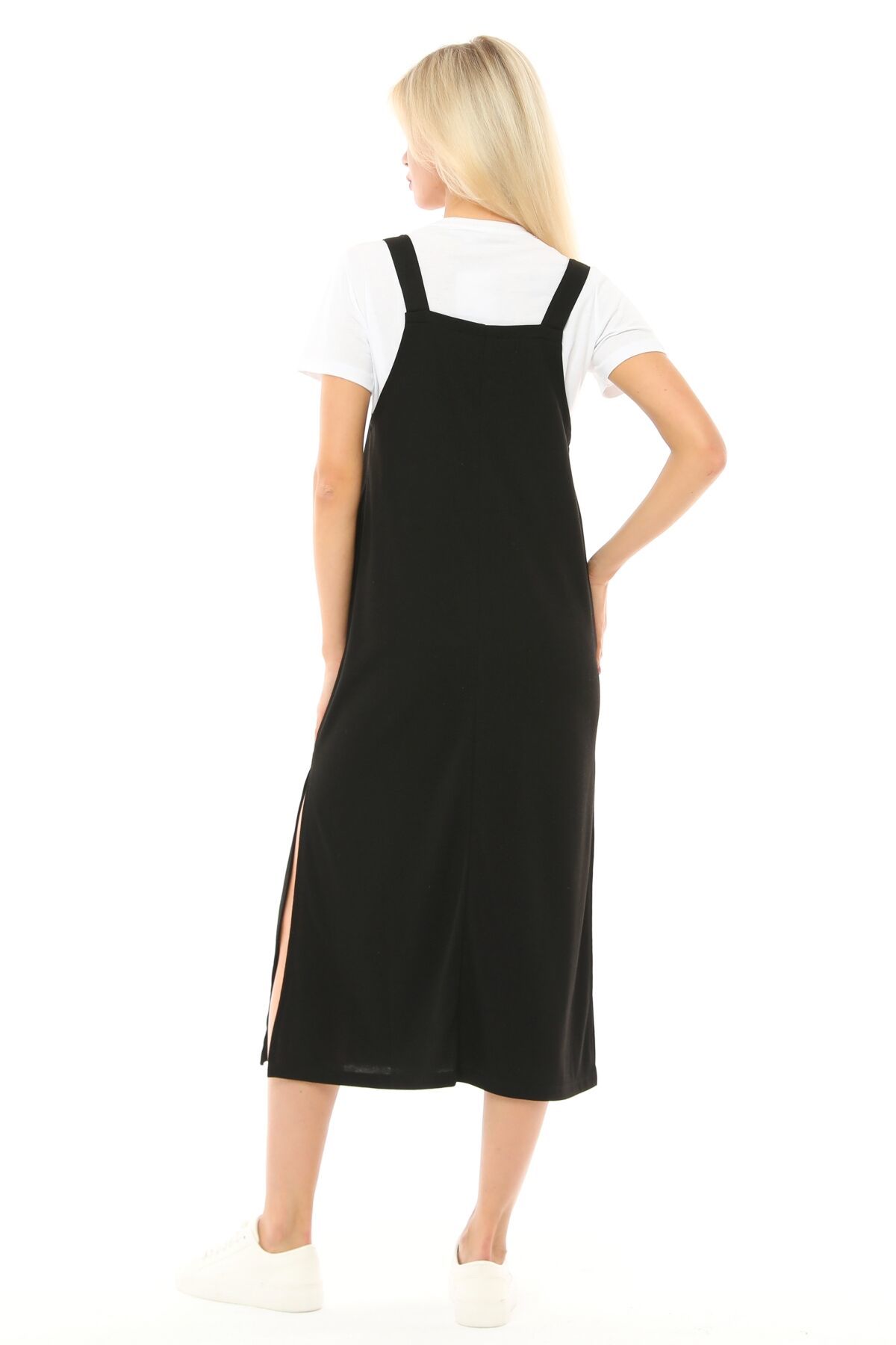 Kadın Pareo Plaj Elbisesi - Siyah