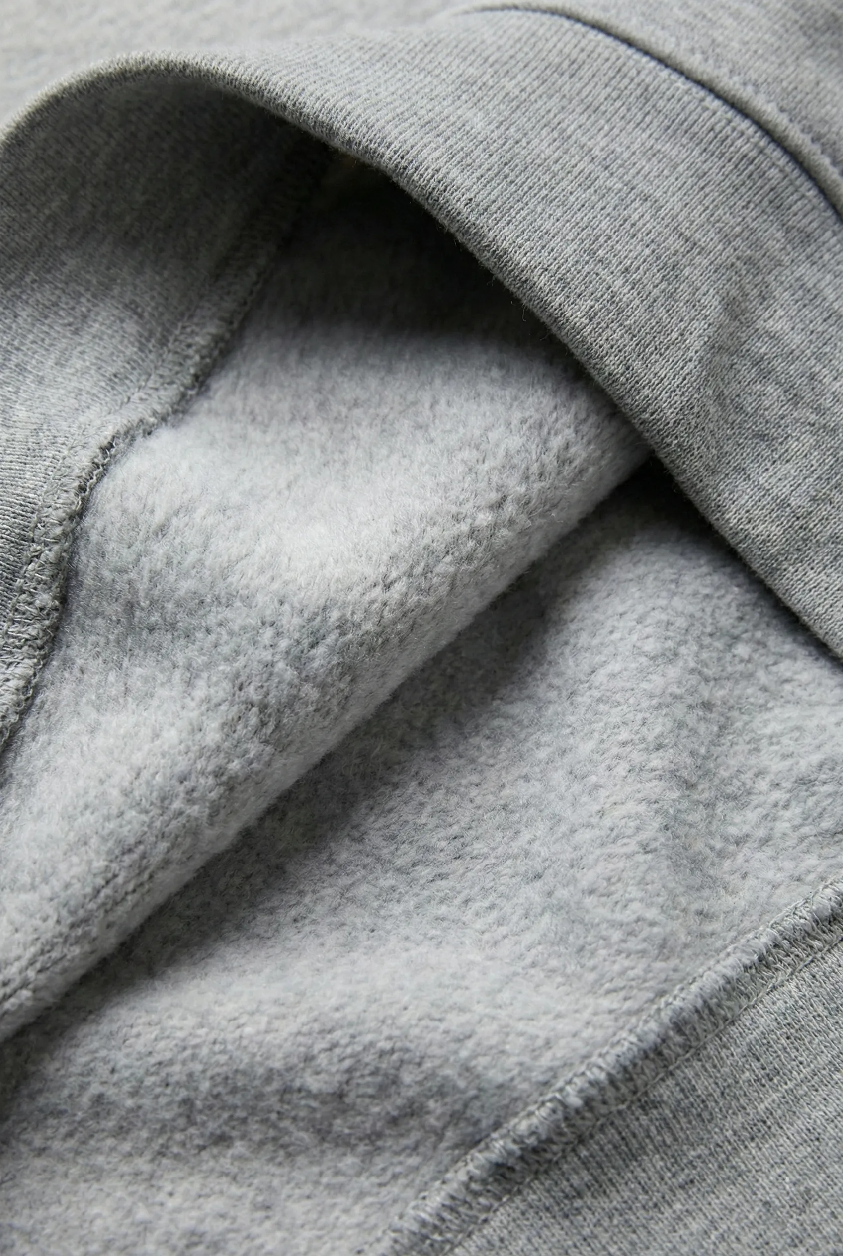 Erkek Kapüşonlu Şardonlu Regular fit Basic Sweatshirt - Gri