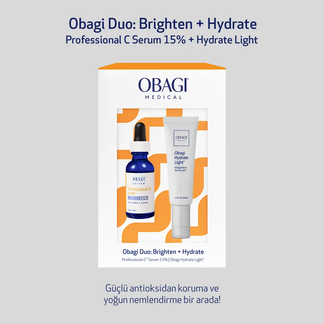 OBAGI DUO: BRIGHTEN + HYDRATE Professional-C® Serum 15% & Hydrate