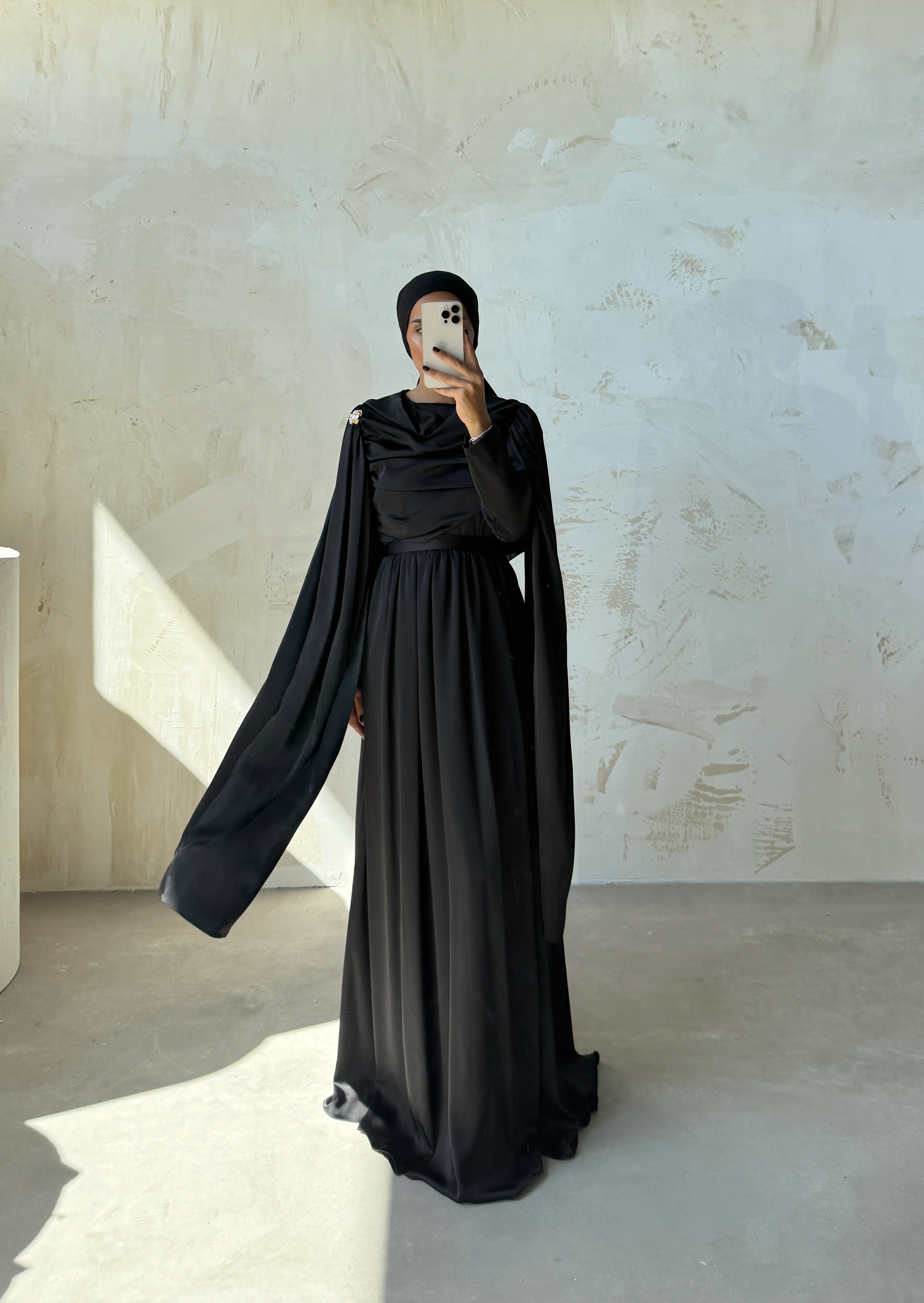 LİORA ELBİSE  - SİYAH