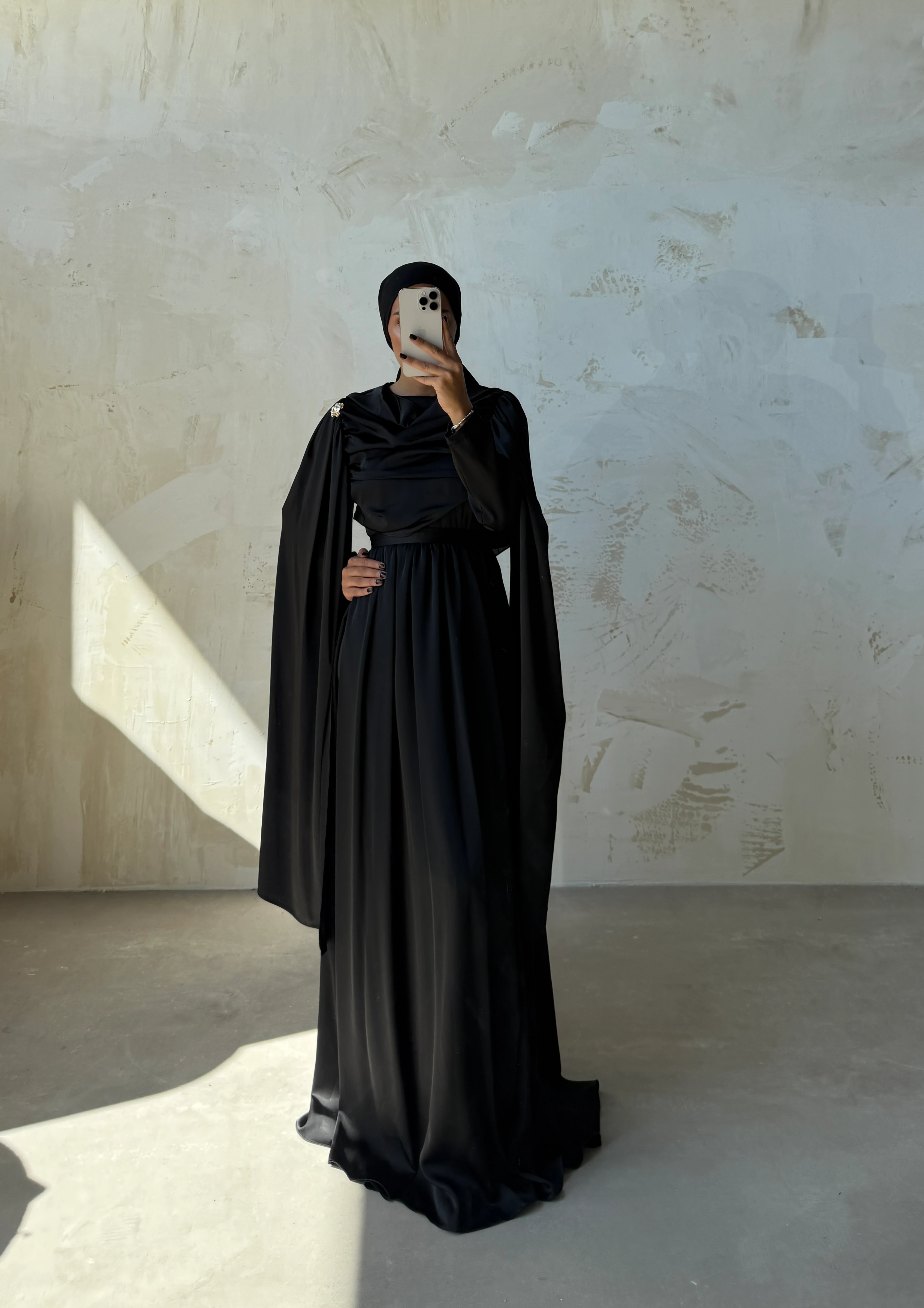 LİORA ELBİSE  - SİYAH