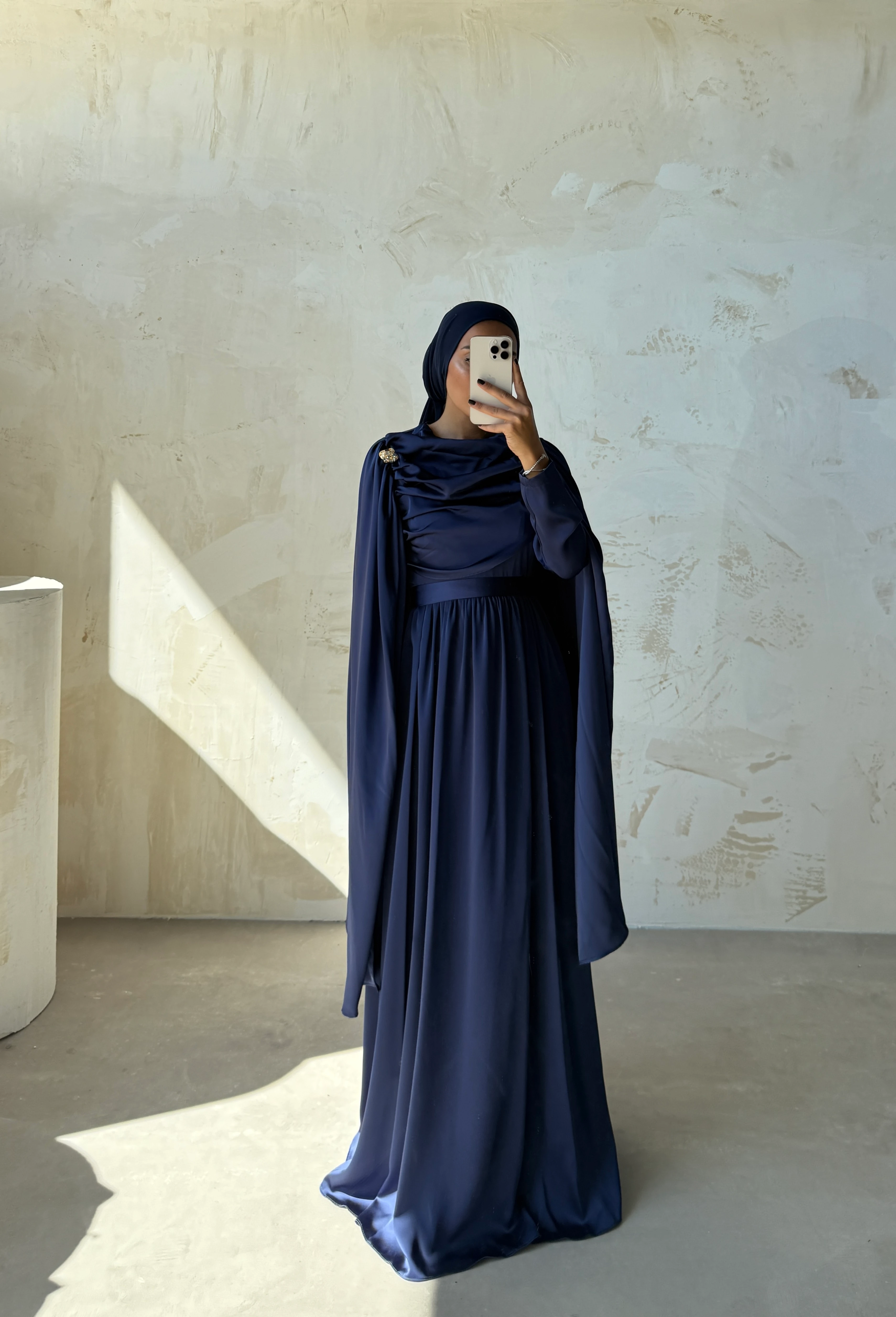 LİORA ELBİSE  - LACİVERT