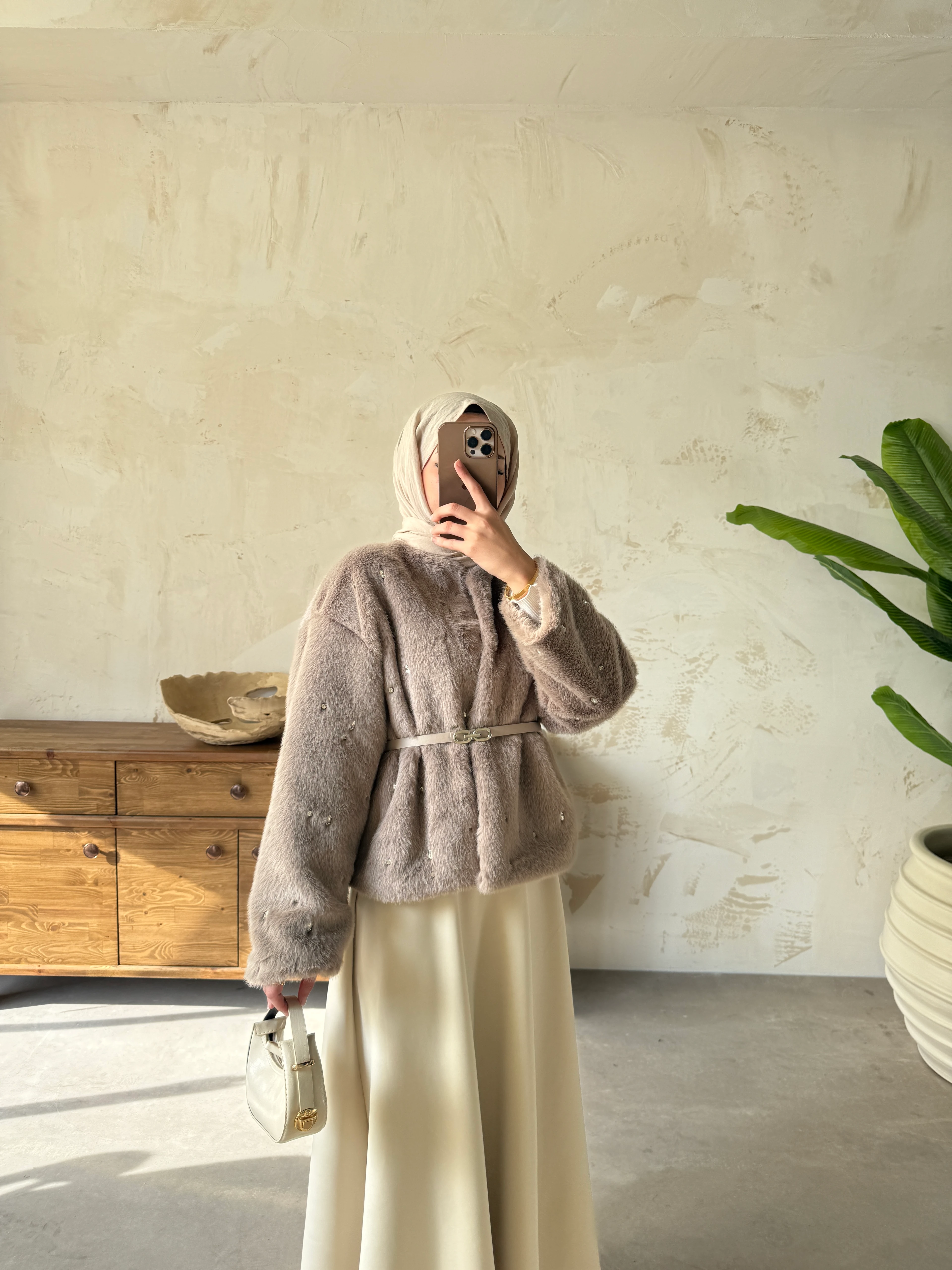 TAŞLI KABAN - Vizon