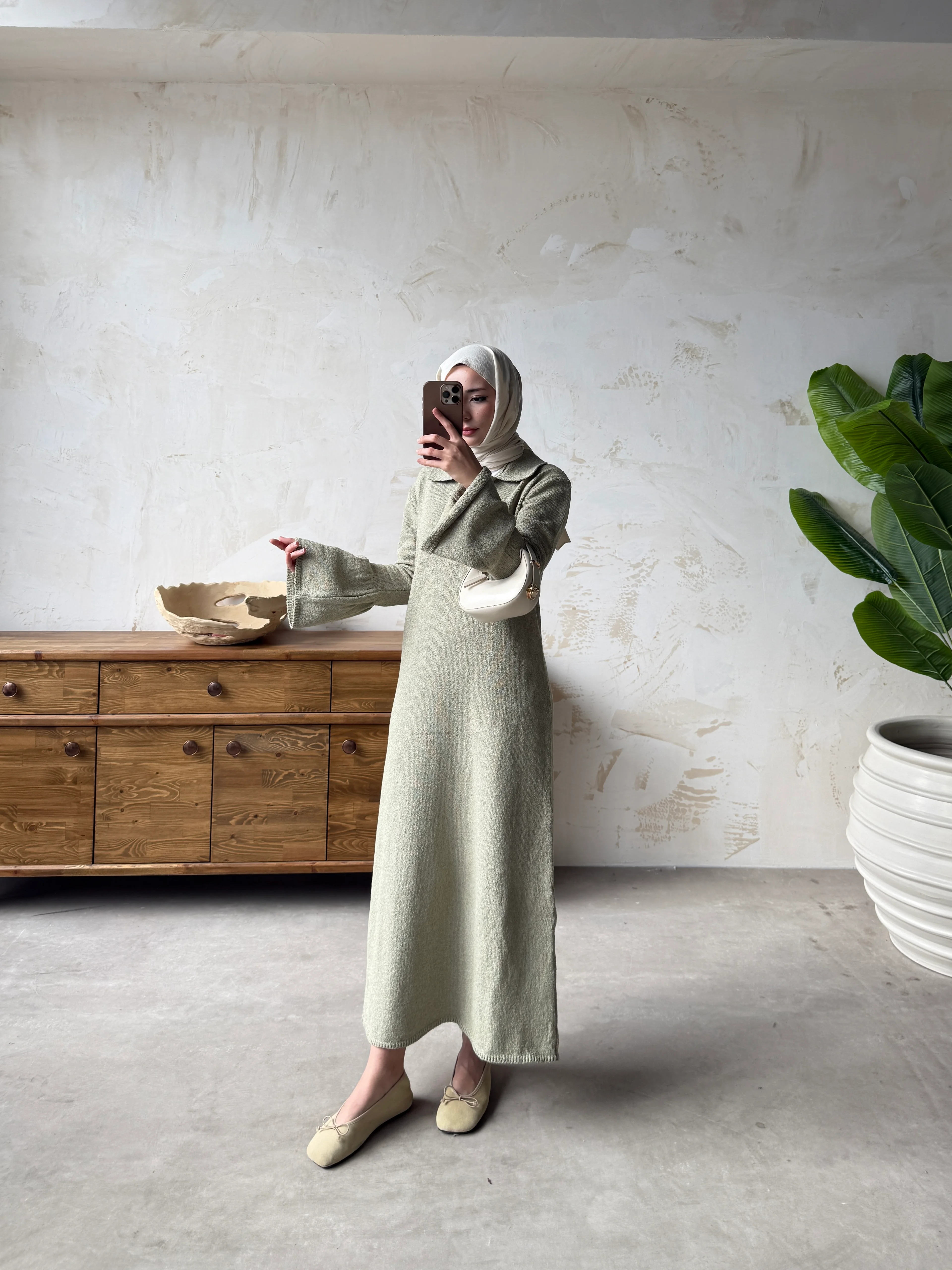 VARİNA TRİKO ELBİSE 