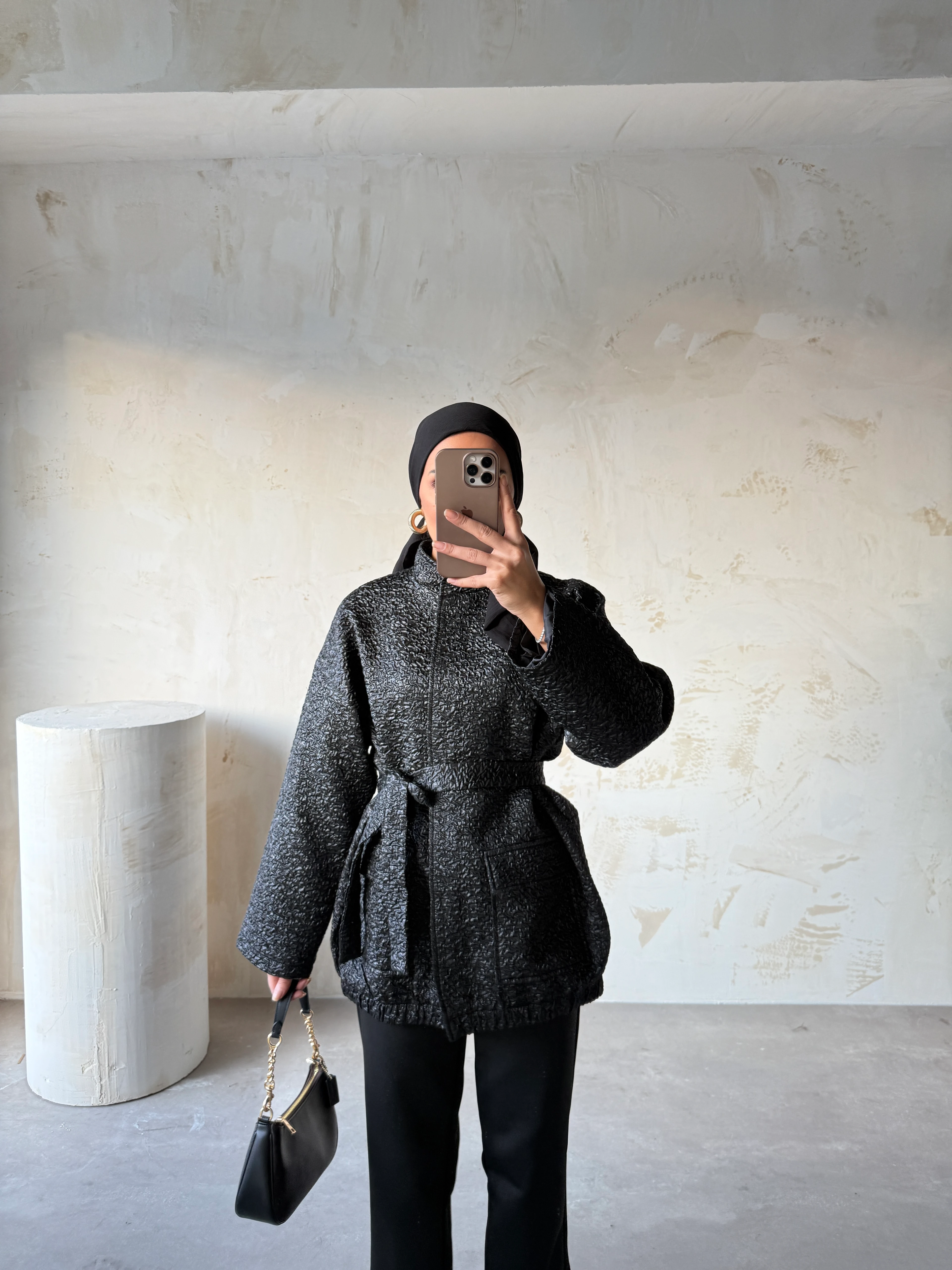 DORE CEKET  - SİYAH