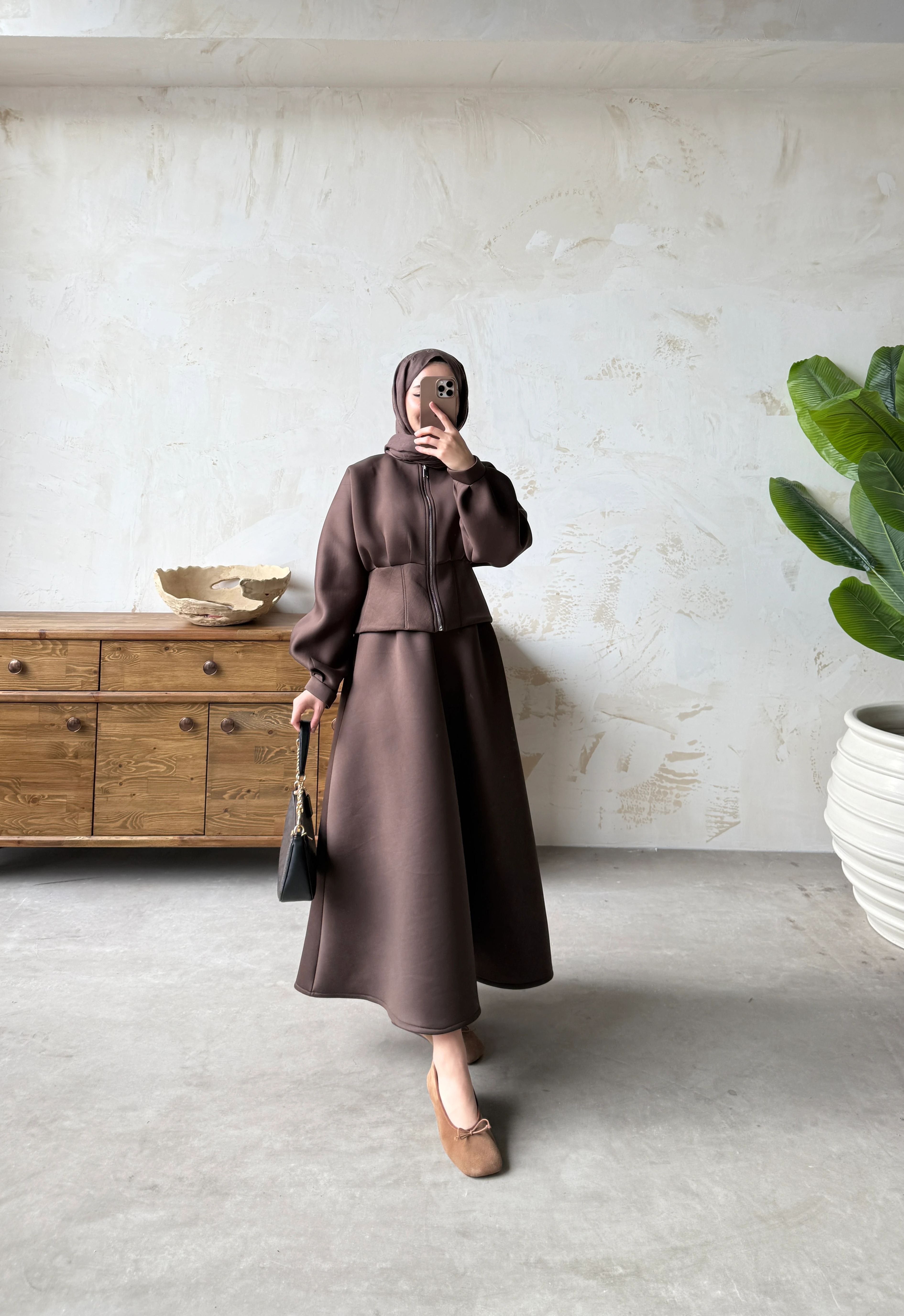 LOREEN TAKIM  - Kahverengi