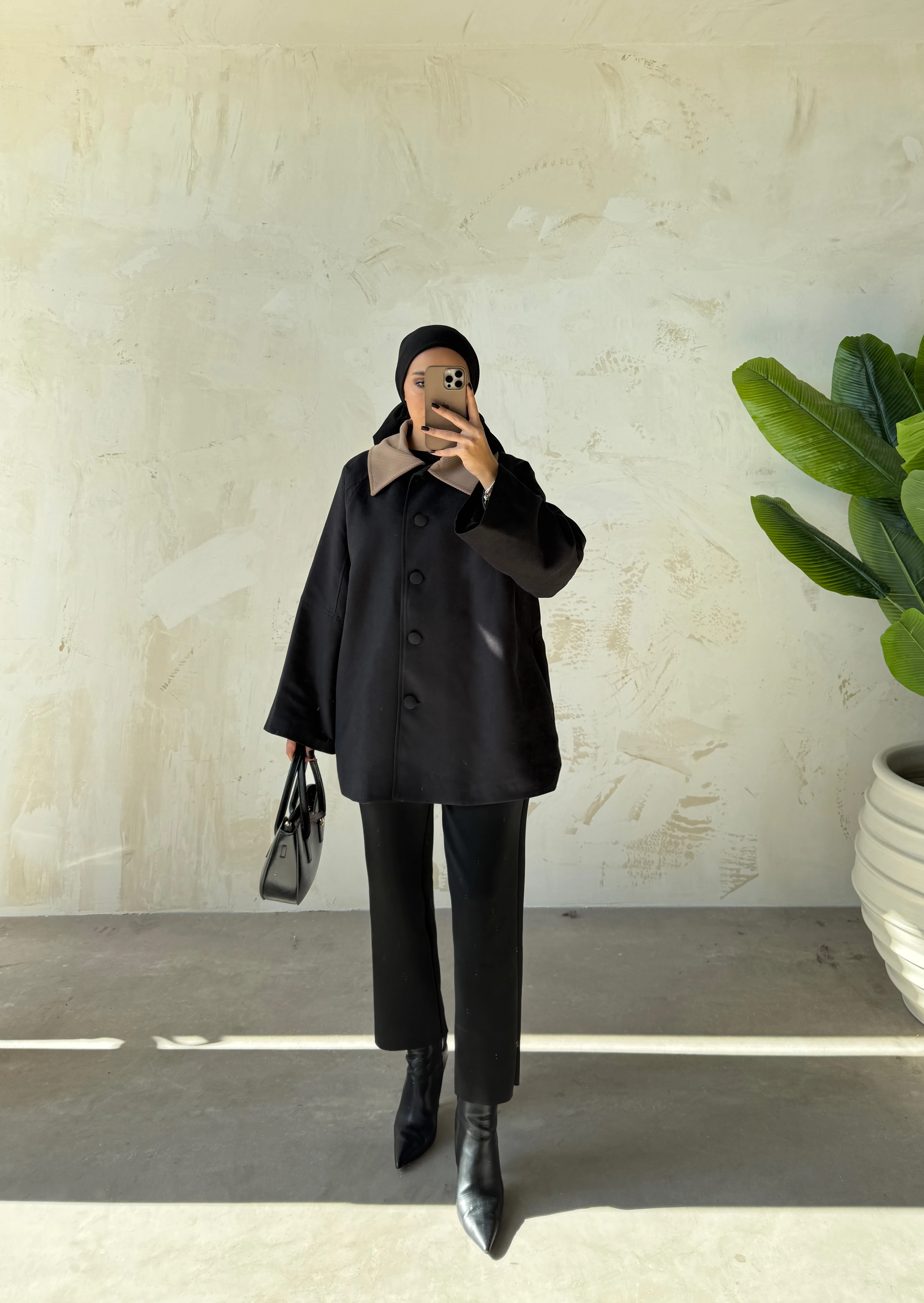 İSSİA CEKET  - SİYAH