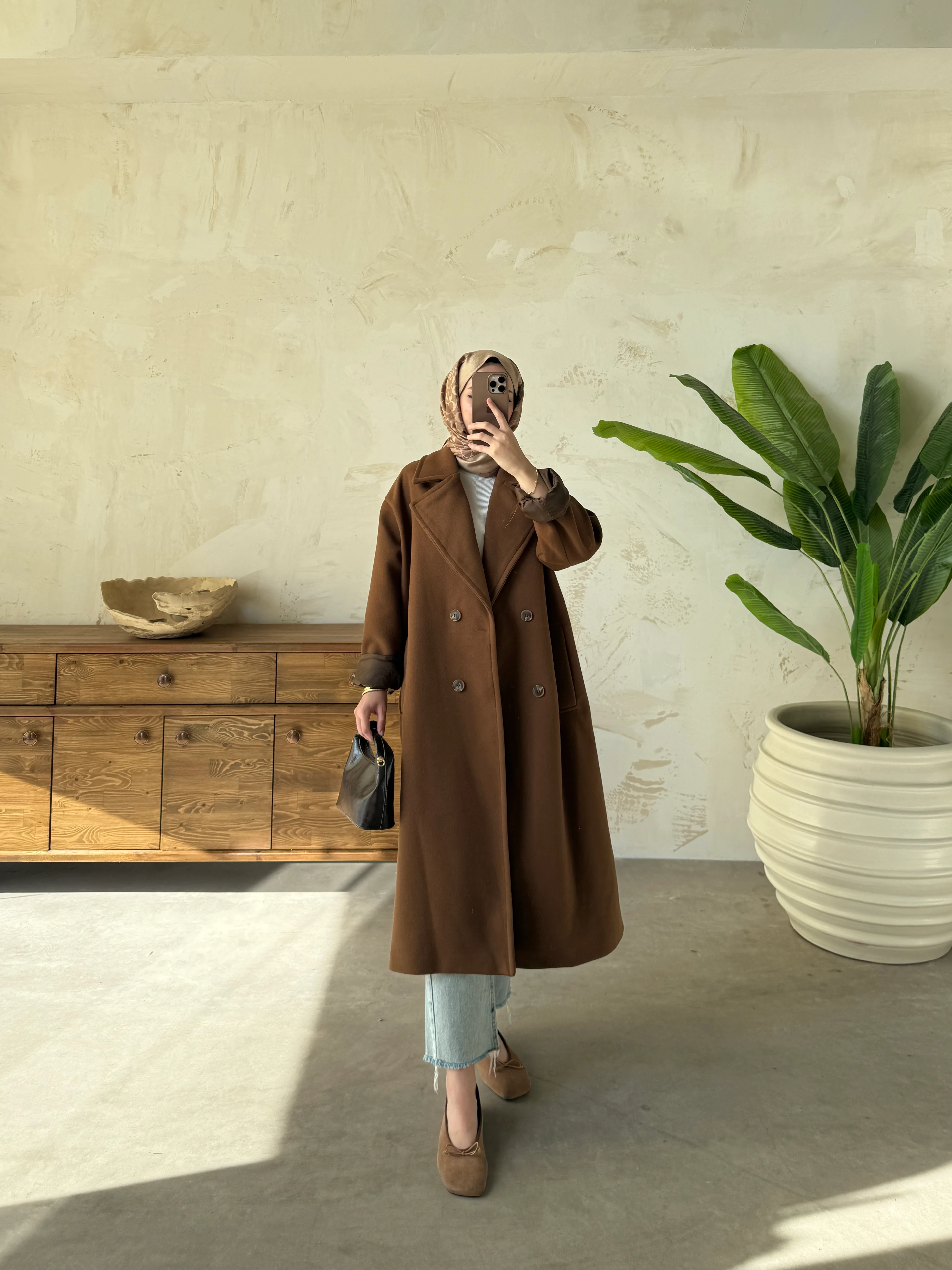 ZR MUADİL KABAN - Kahverengi