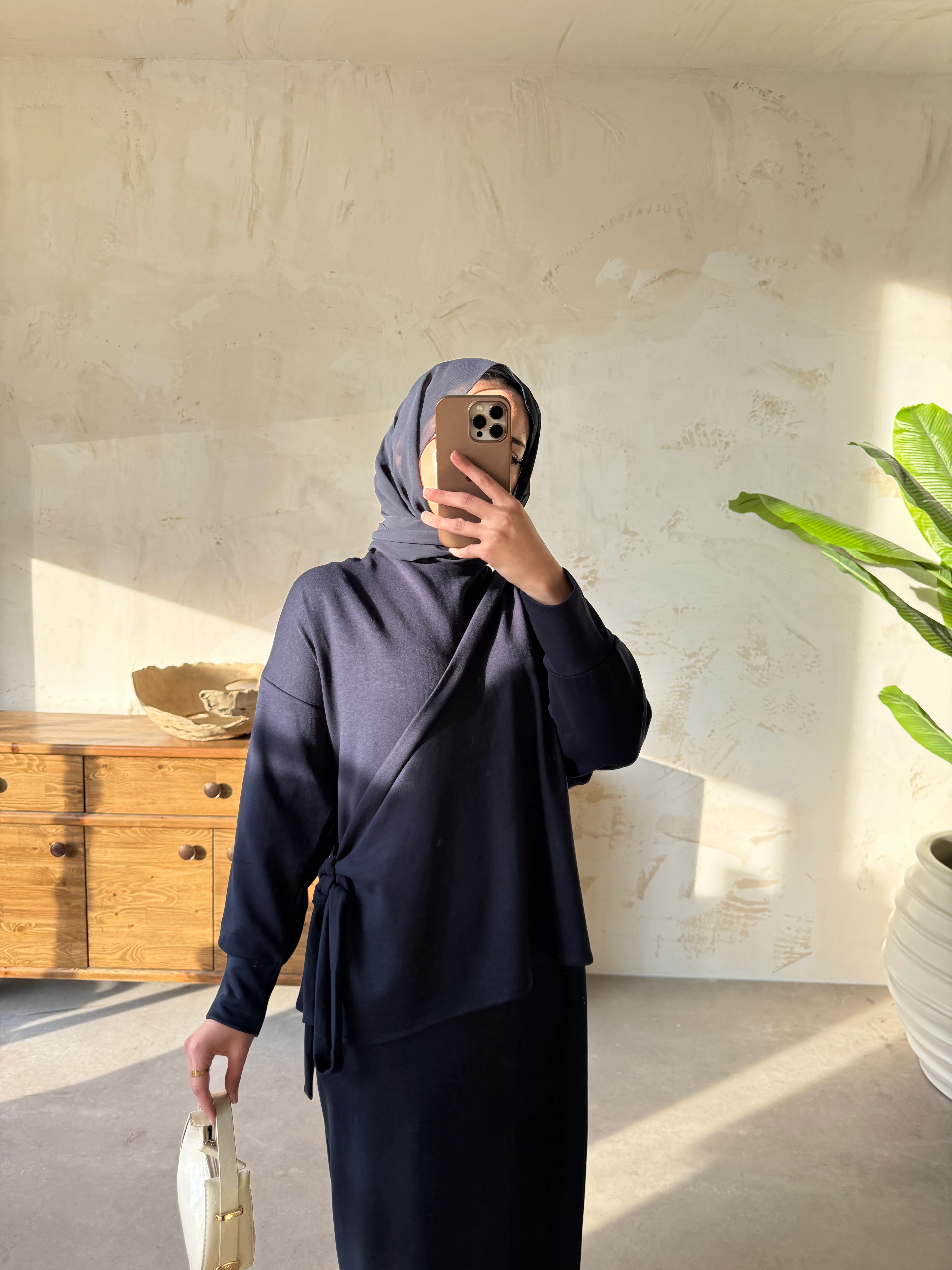 SÜVETER ELBİSE  - Lacivert