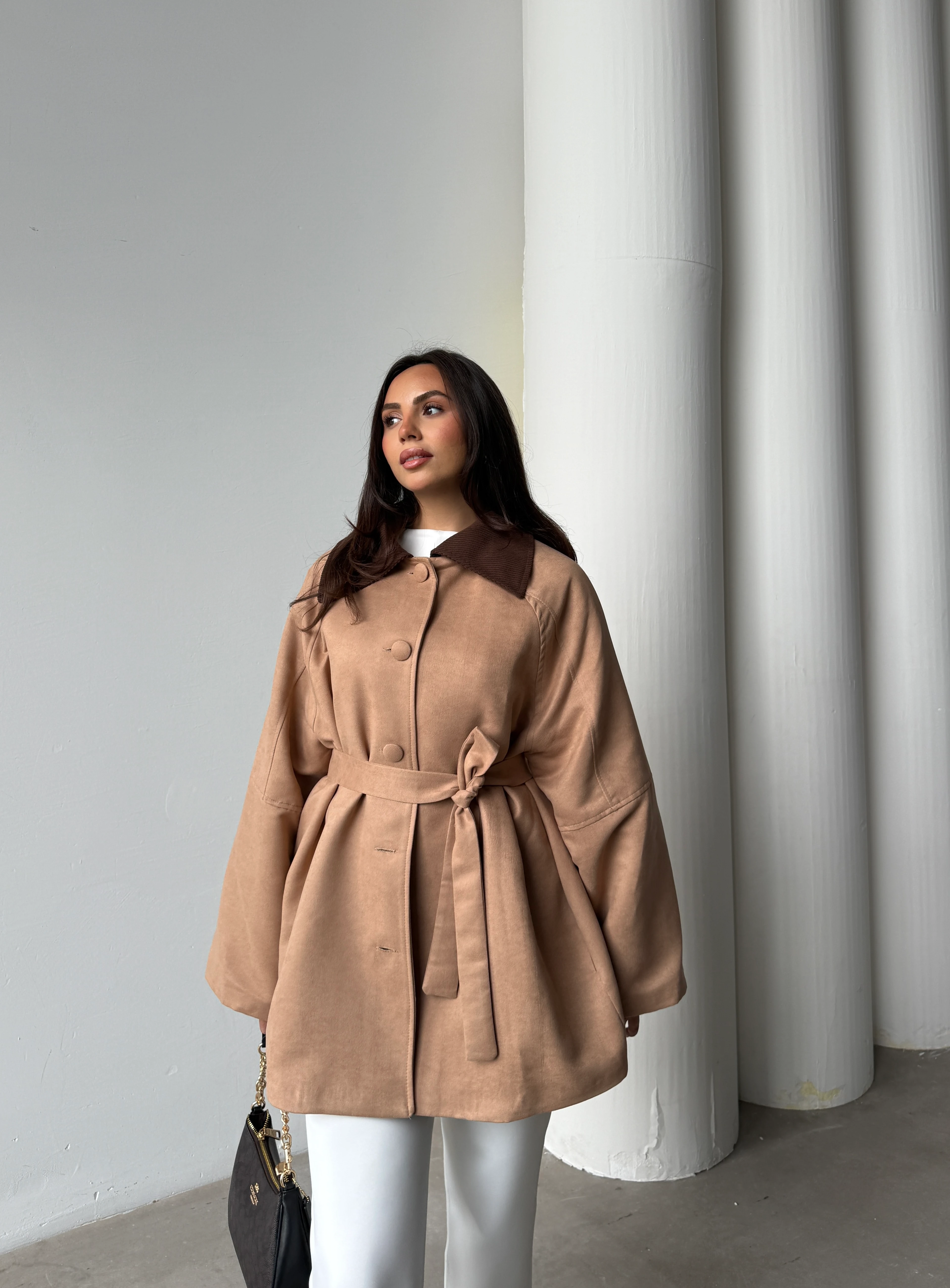 İSSİA CEKET  - Taba