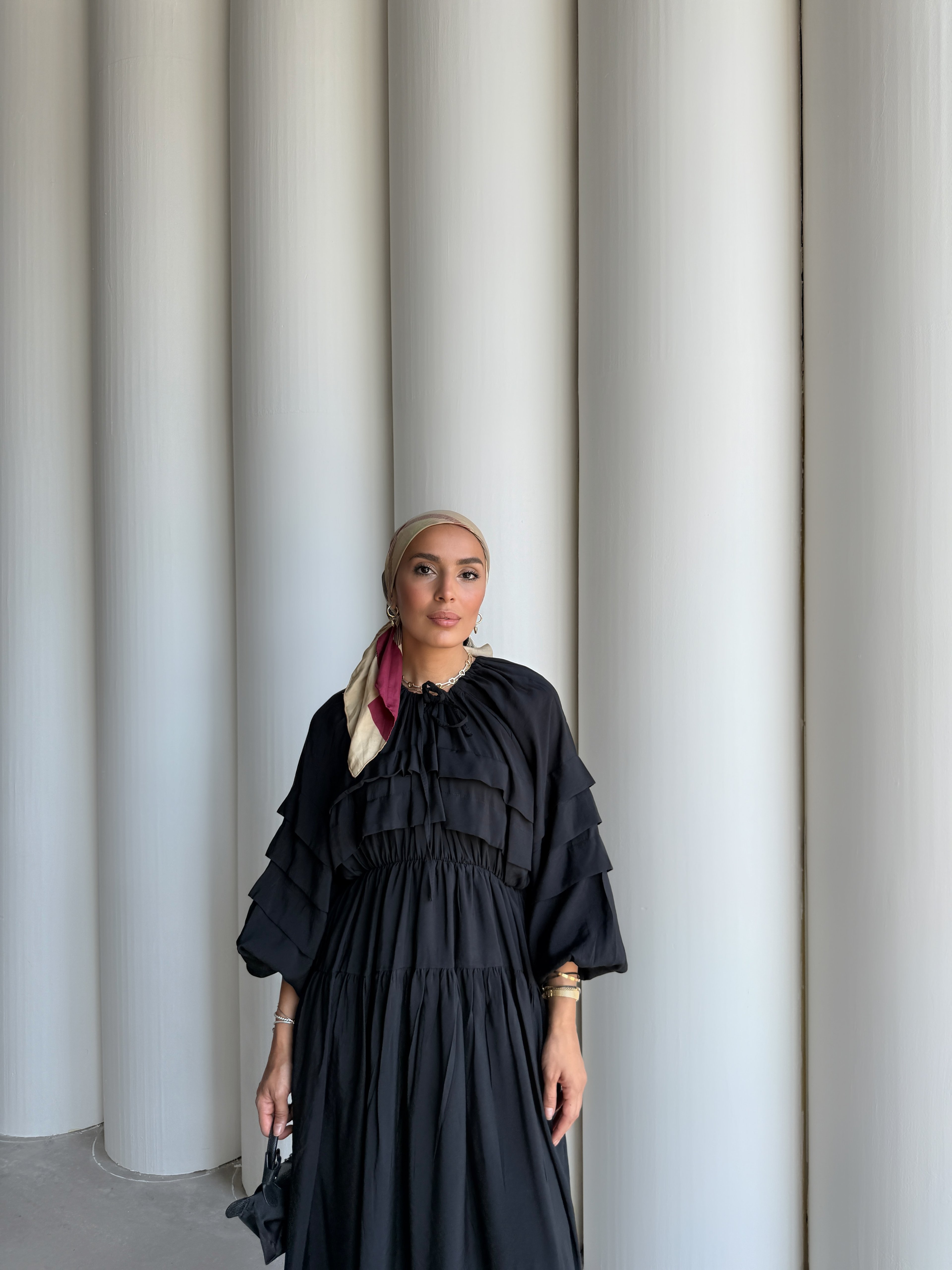 CAMELİA ELBİSE  - SIYAH
