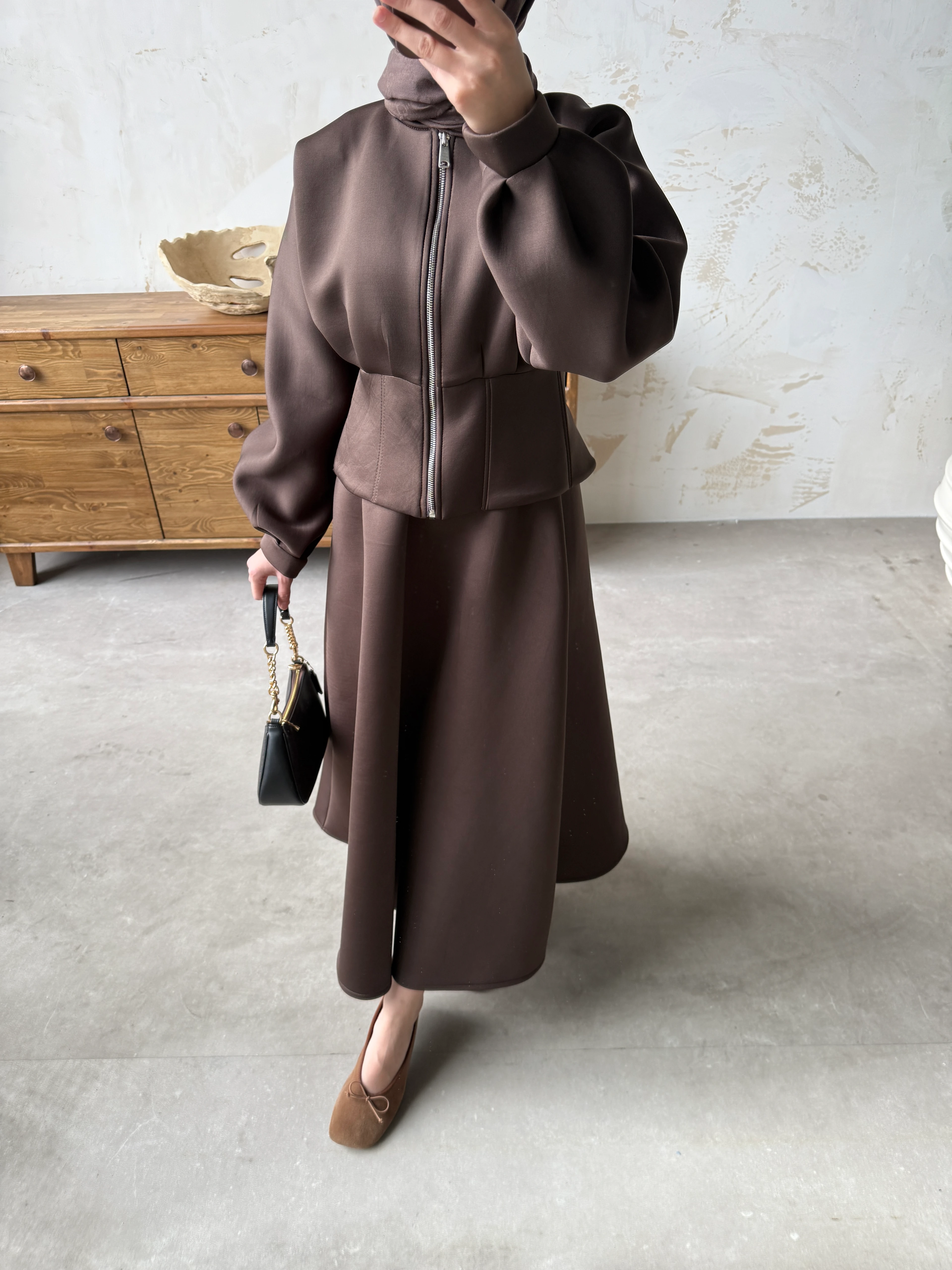 LOREEN TAKIM  - Kahverengi