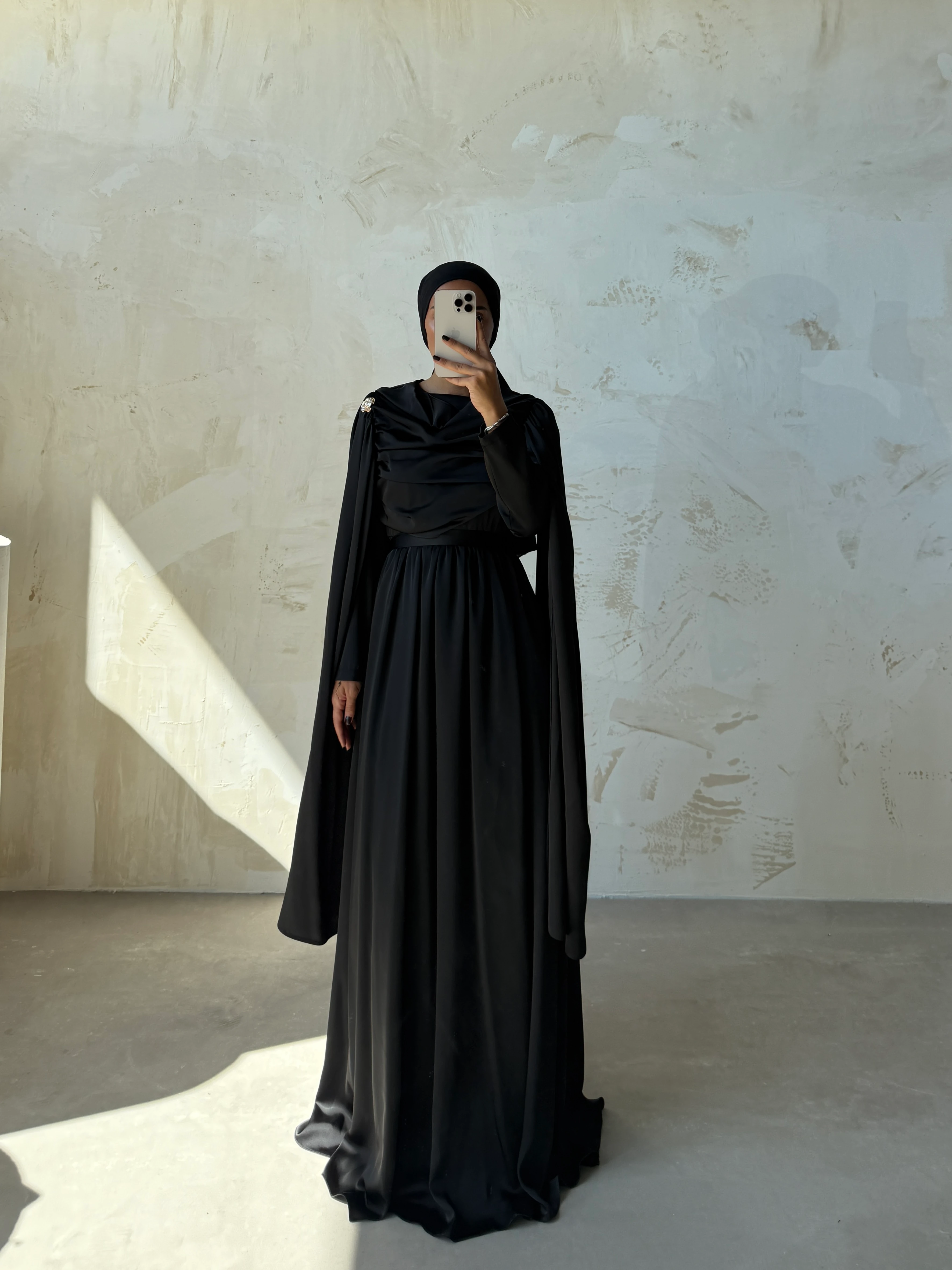 LİORA ELBİSE  - SİYAH