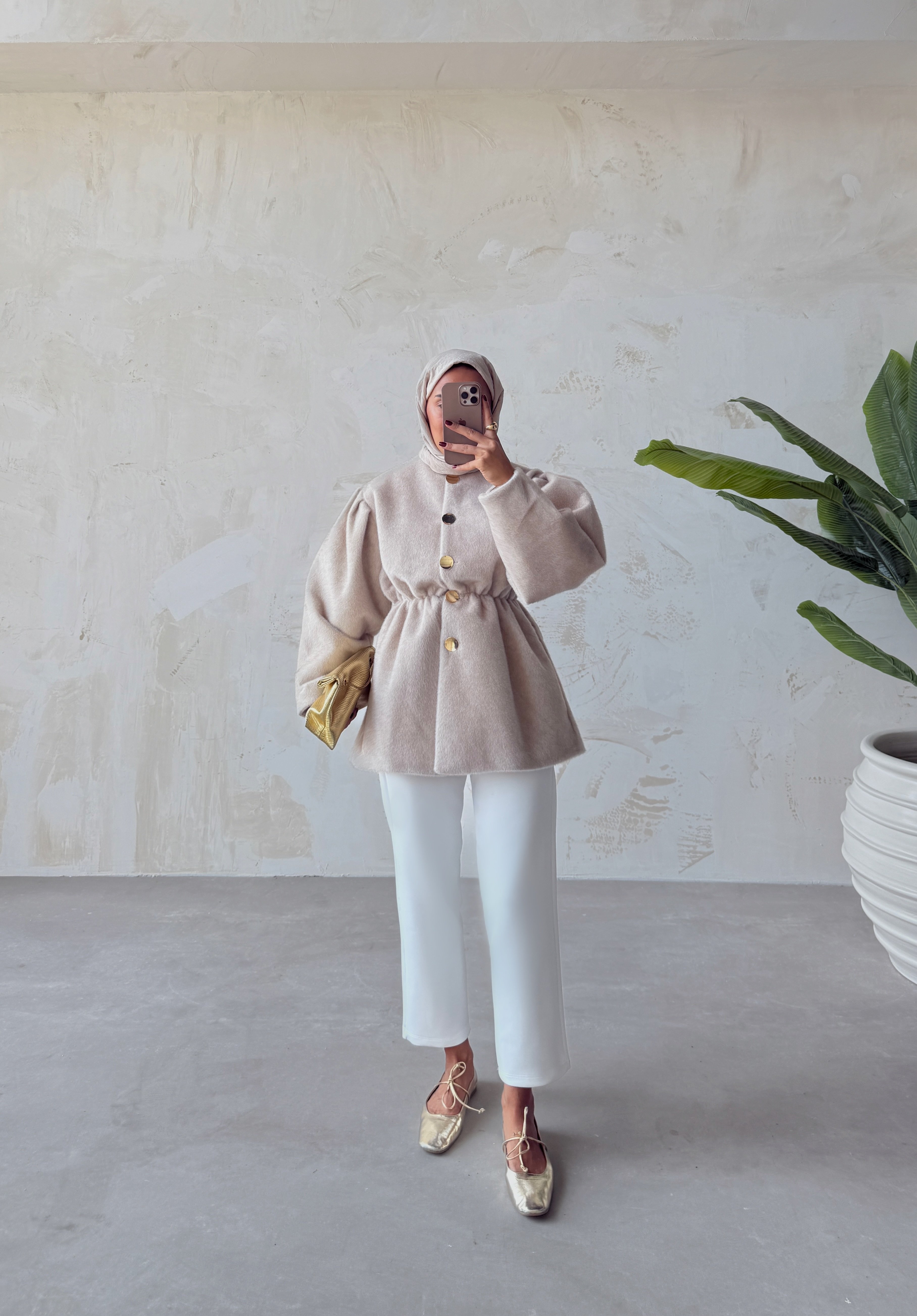 DUQA KAŞE KABAN - BEJ