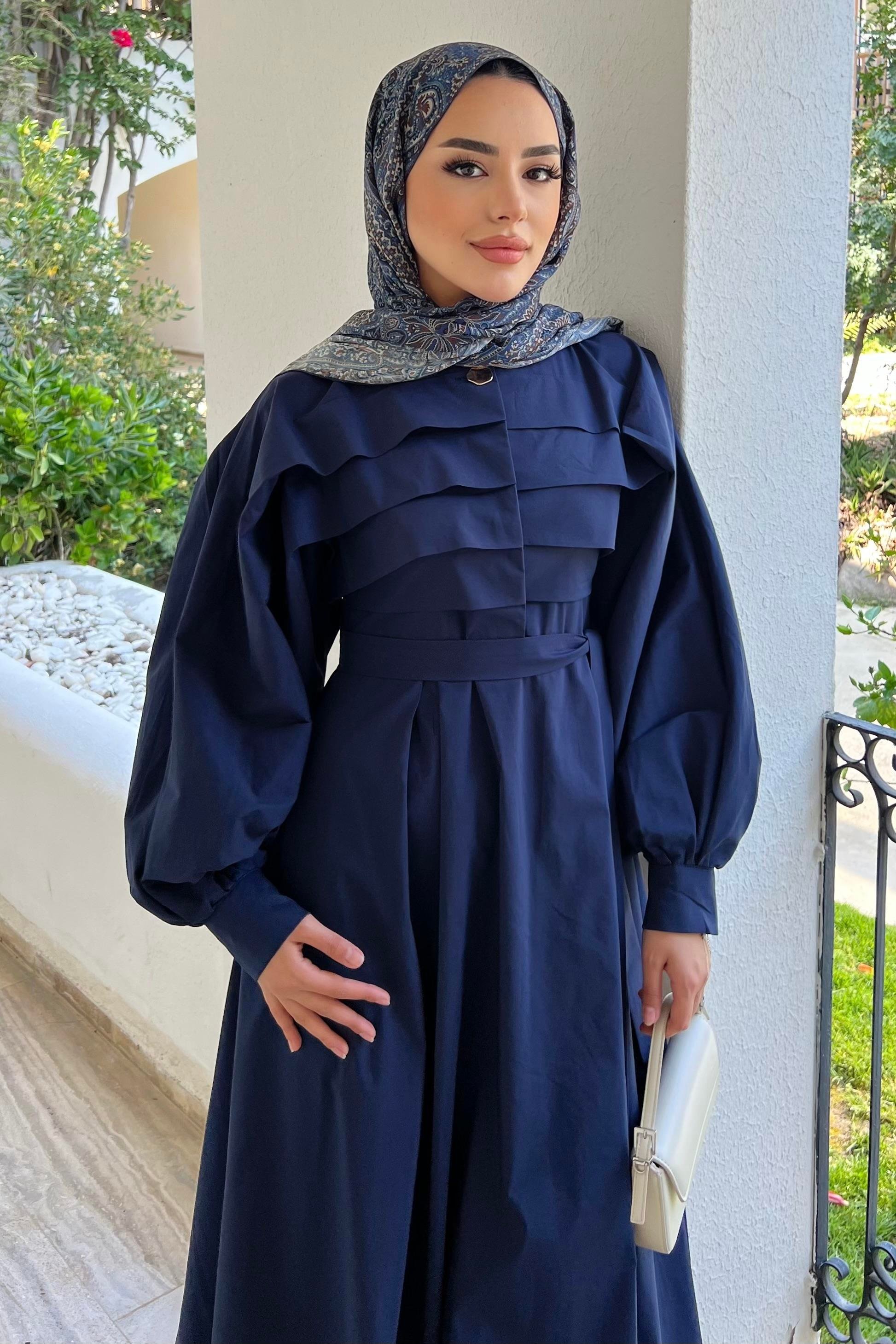 VERA ELBİSE  - Lacivert
