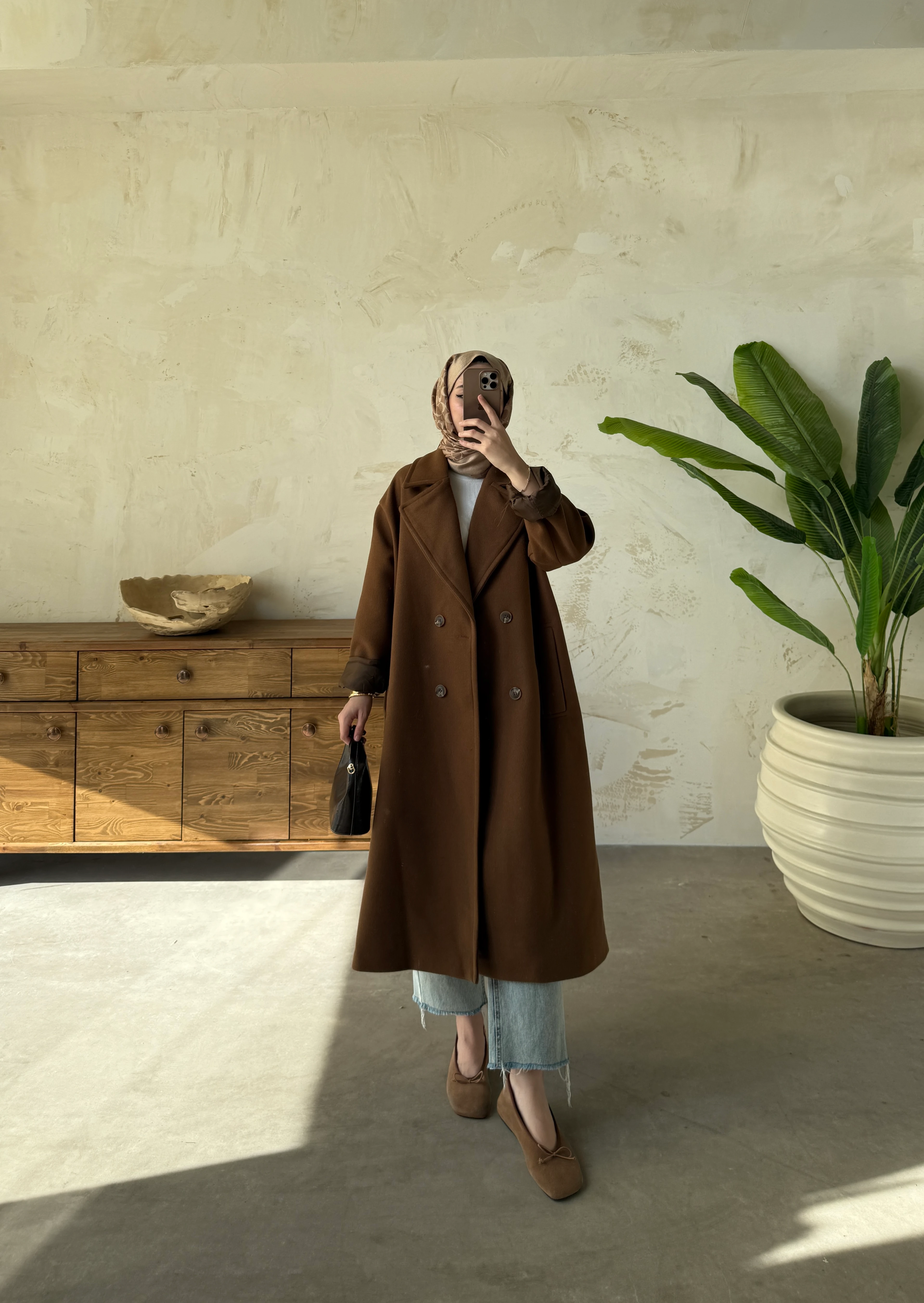 ZR MUADİL KABAN - Kahverengi