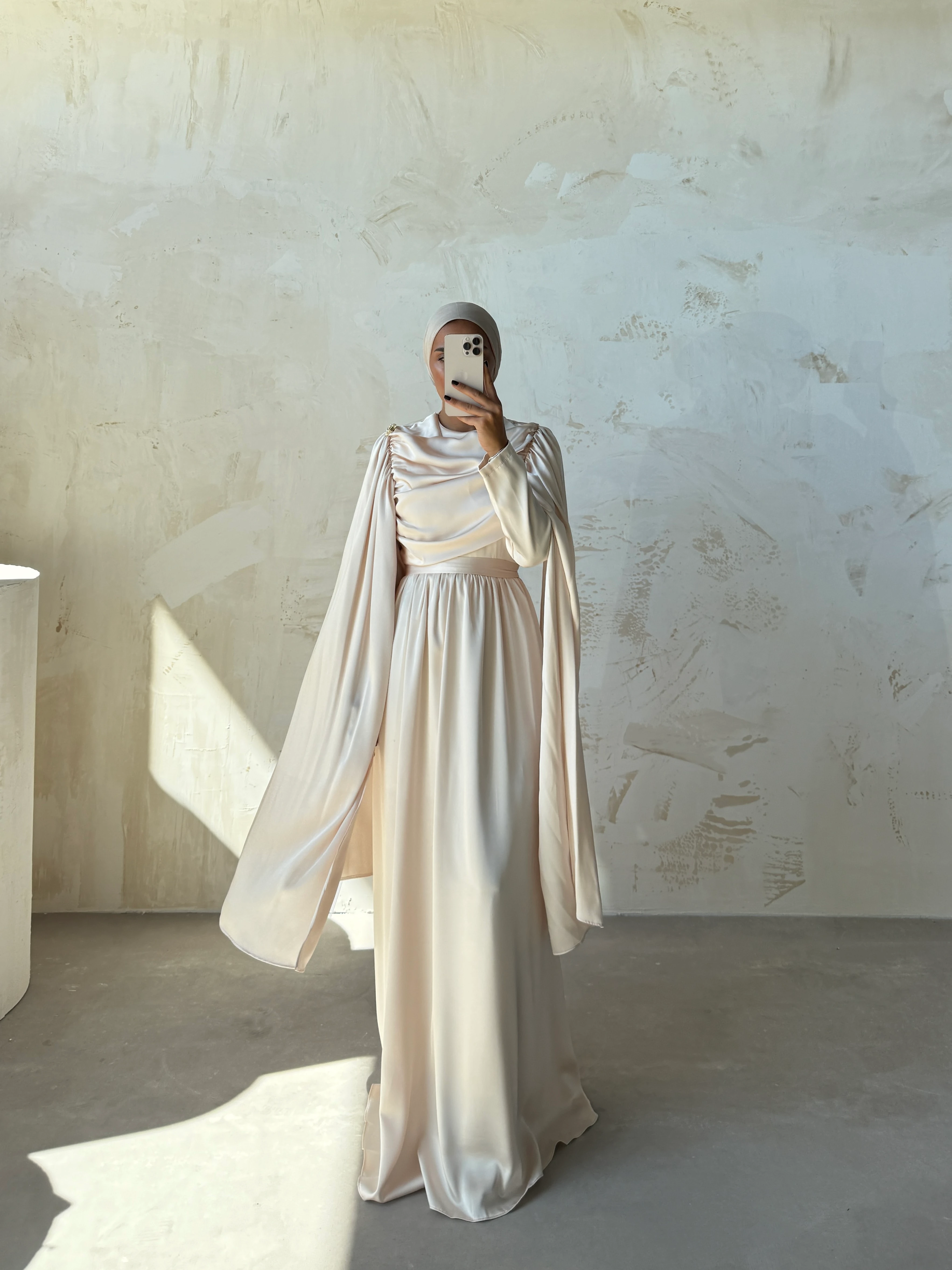 LİORA ELBİSE  - BEJ