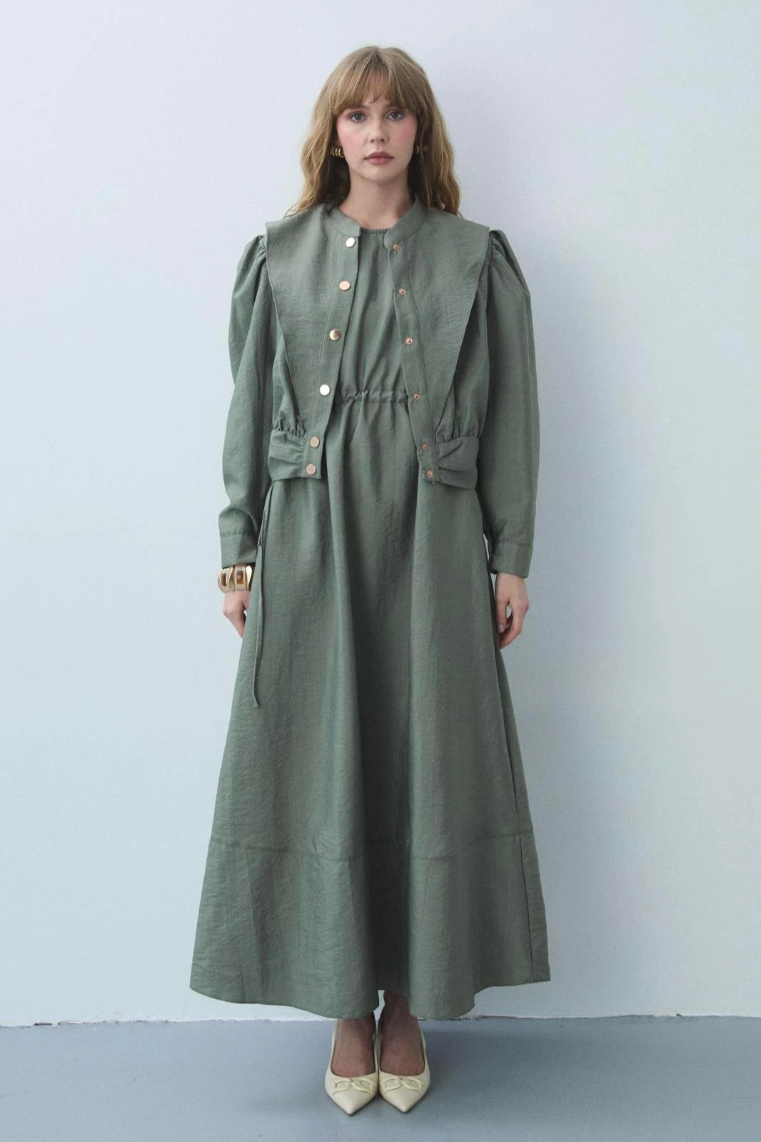 JİLELİ BOMBER TAKIM ELBİSE - HAKI