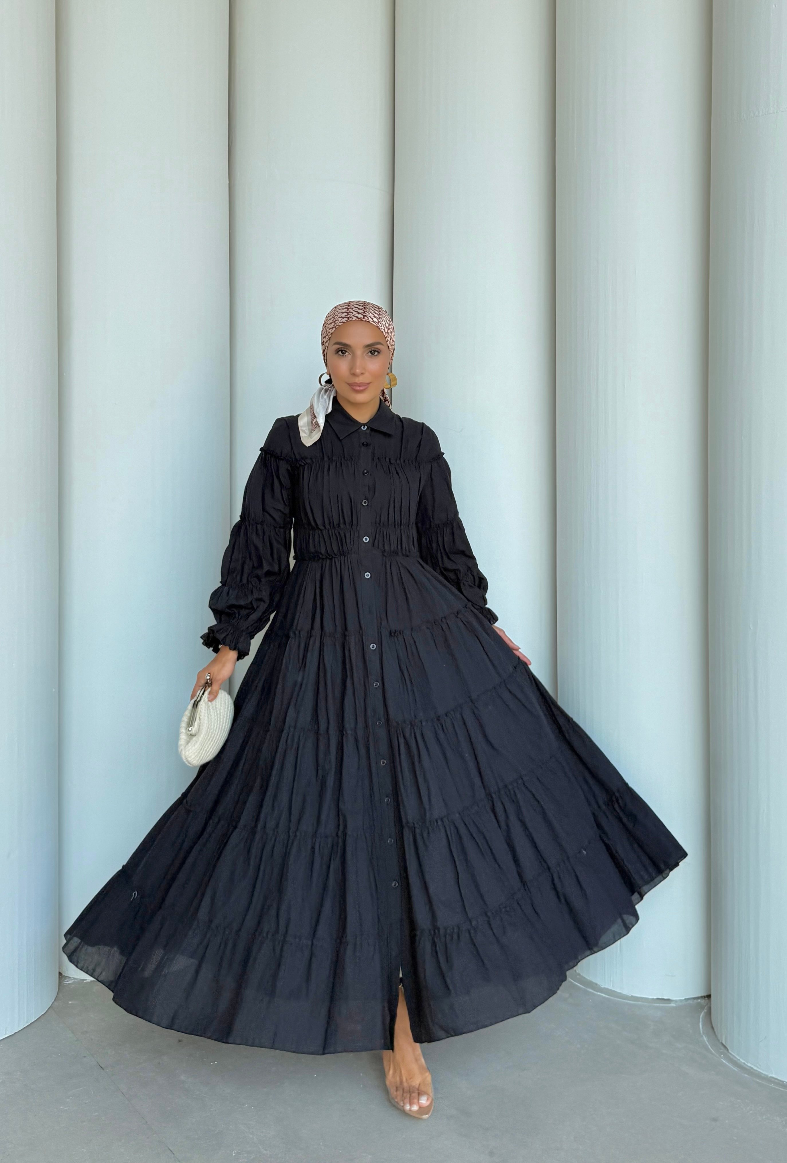 MAHA ELBİSE  - SIYAH