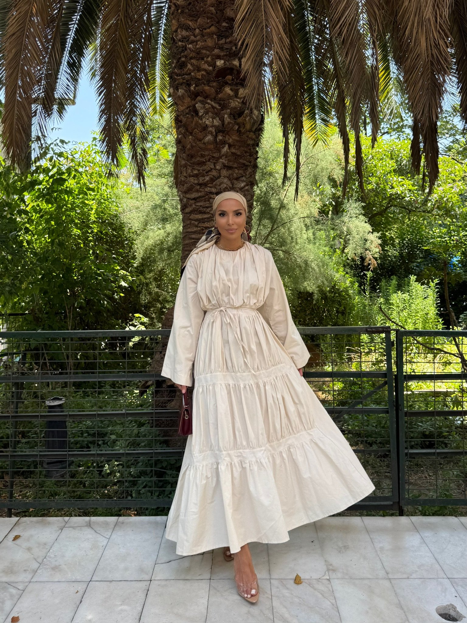 MOİ ELBİSE  - BEJ