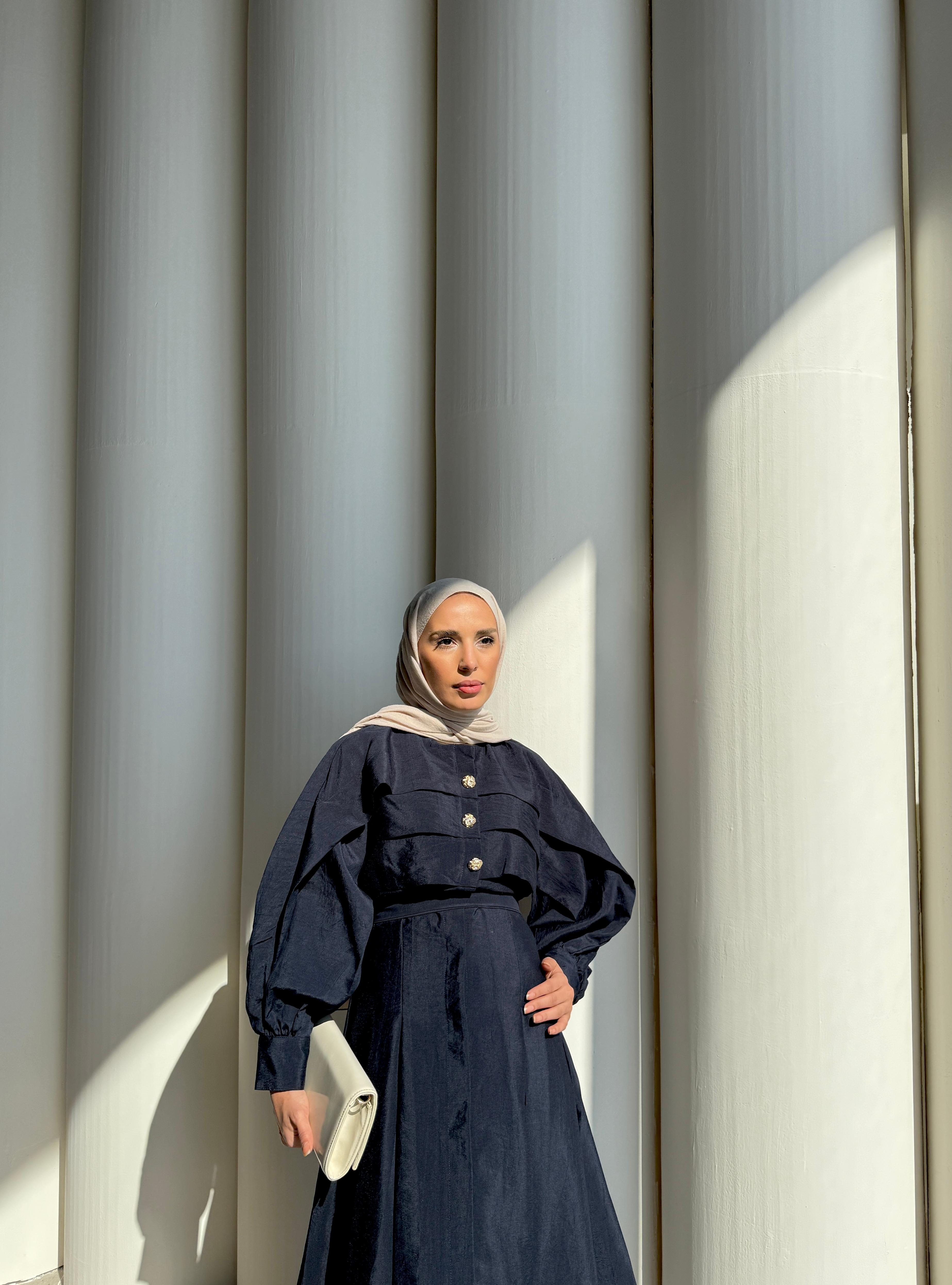 MİLANA ELBİSE - LACIVERT